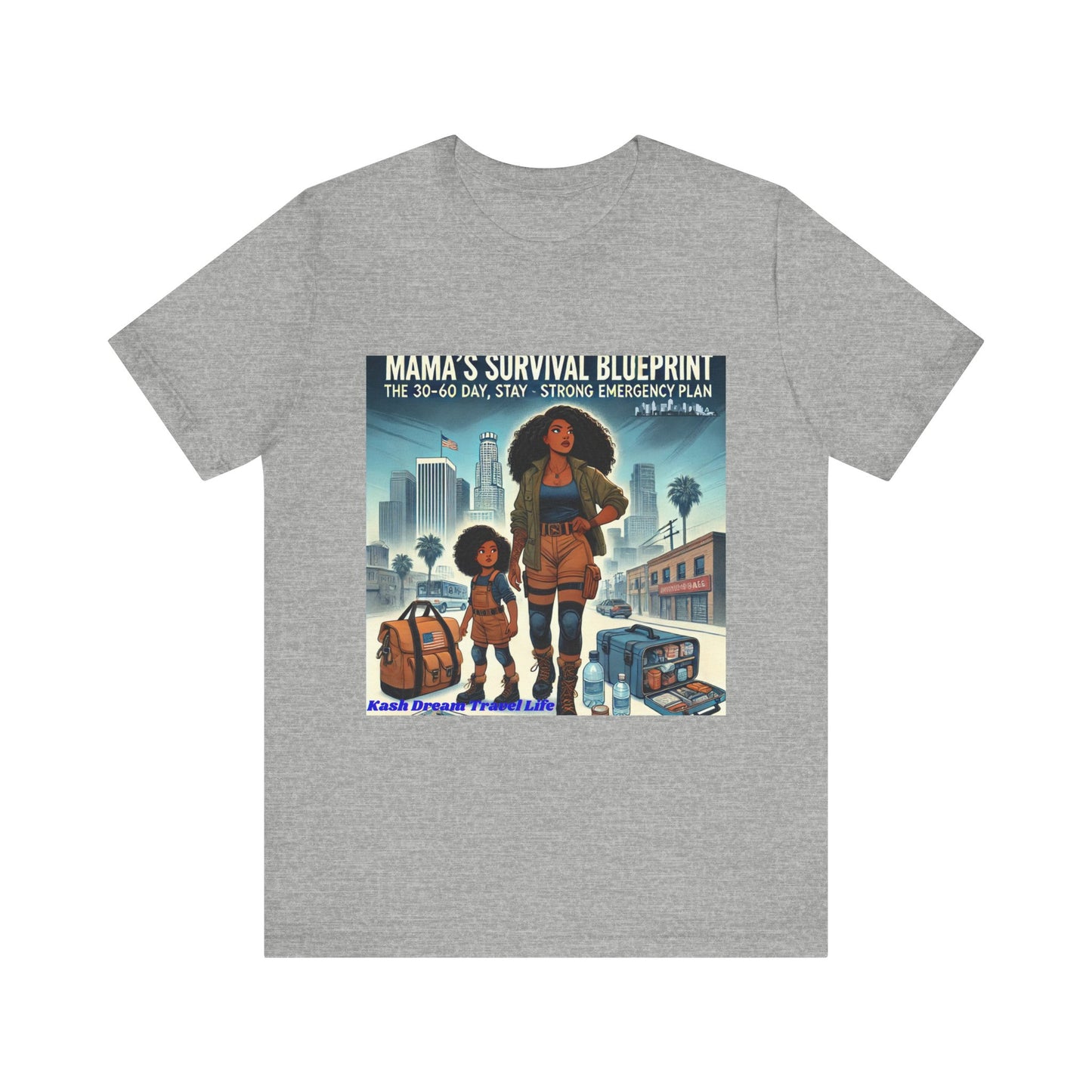 Mama's Survival Blueprint Unisex Tee - Embrace Preparedness and Adventure