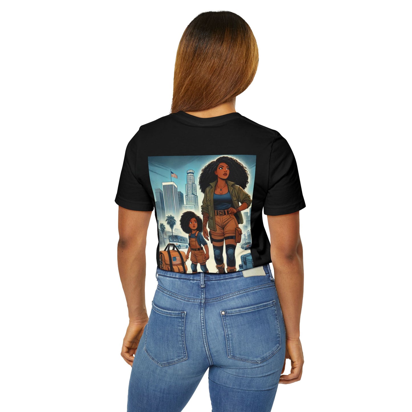 Mama's Survival Blueprint Book -Shirt - Unisex Jersey Tee with Inspiring Artwork