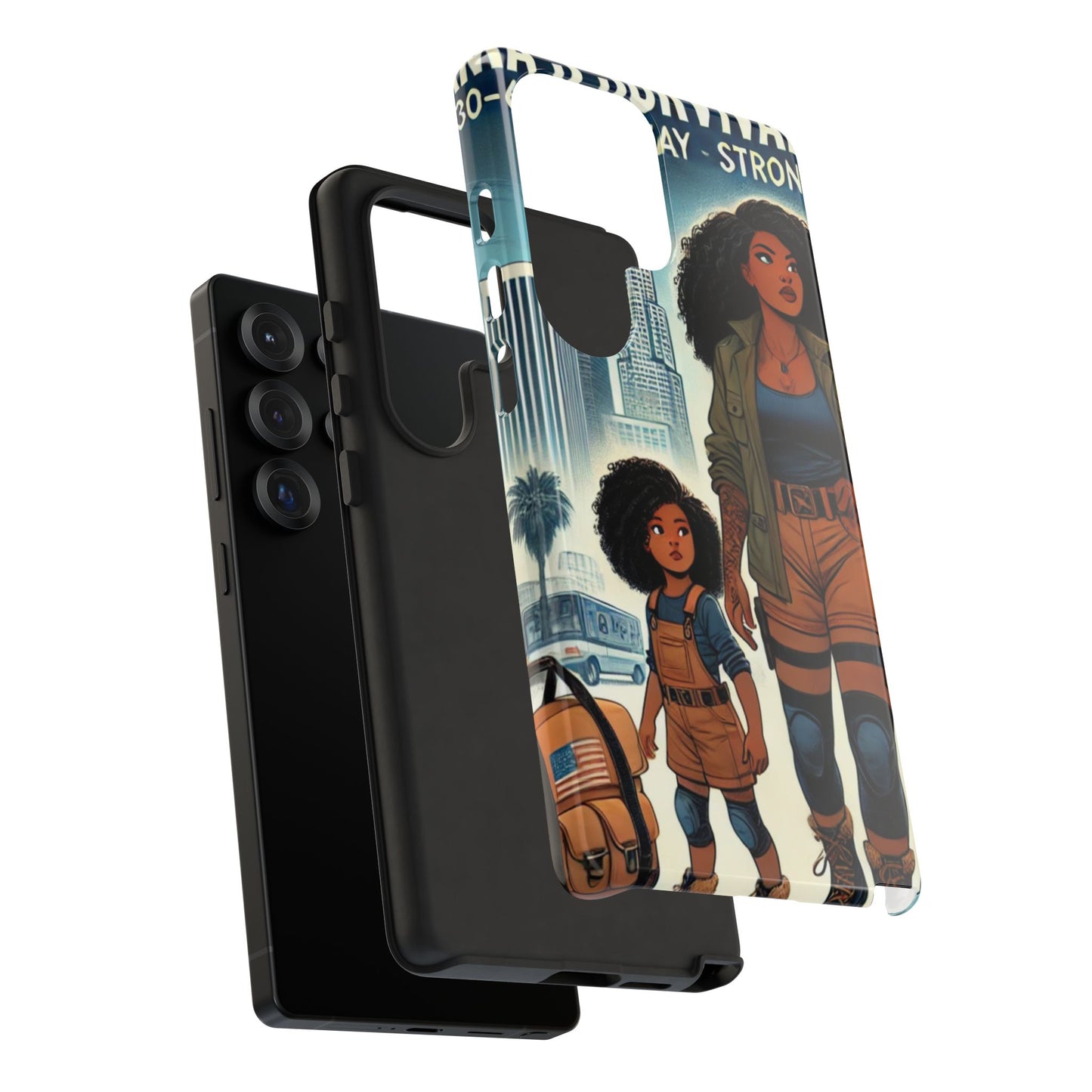 Empowering Phone Case - 'Stay Strong' Survival Design