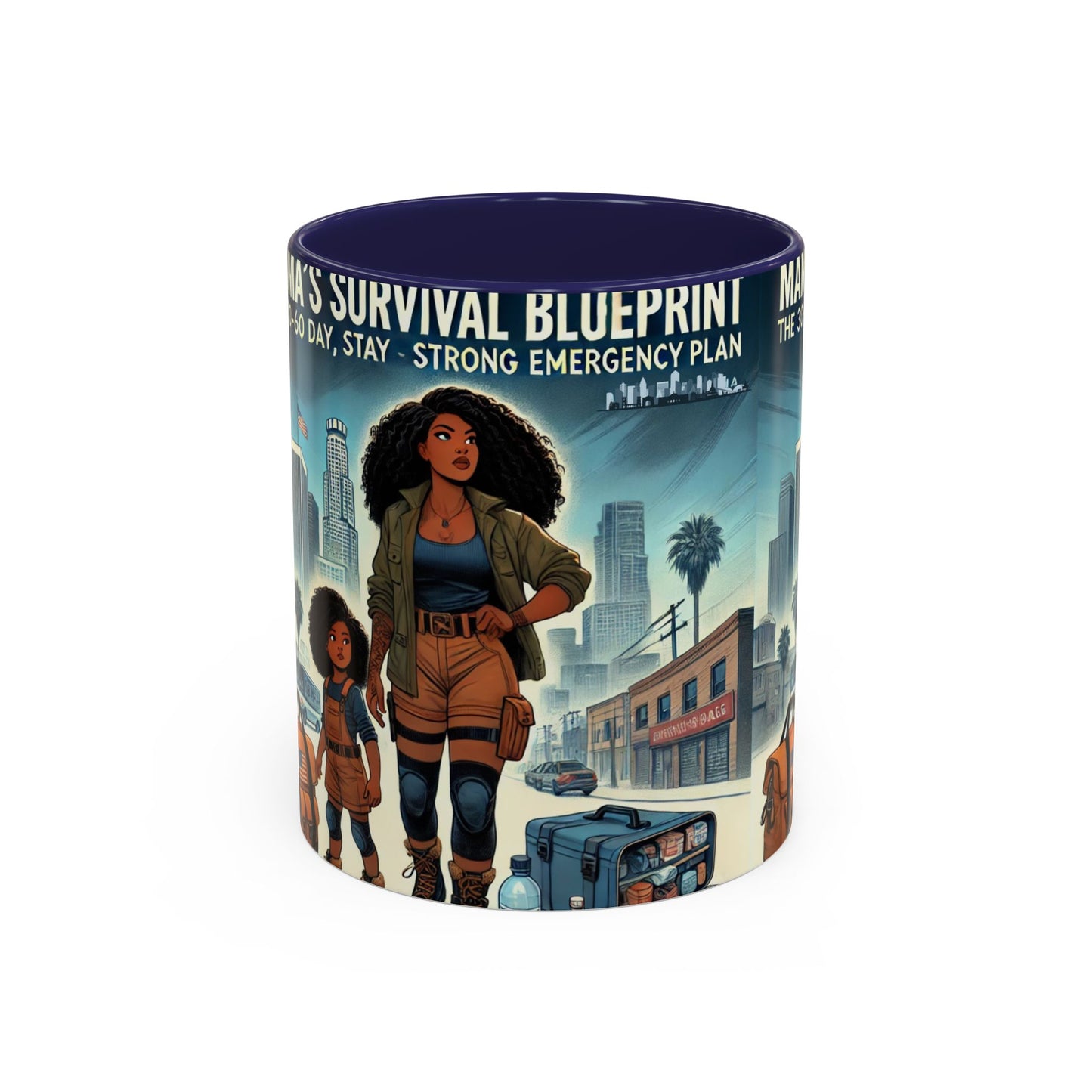 Empowerment Accent Coffee Mug - Survival Plan Design