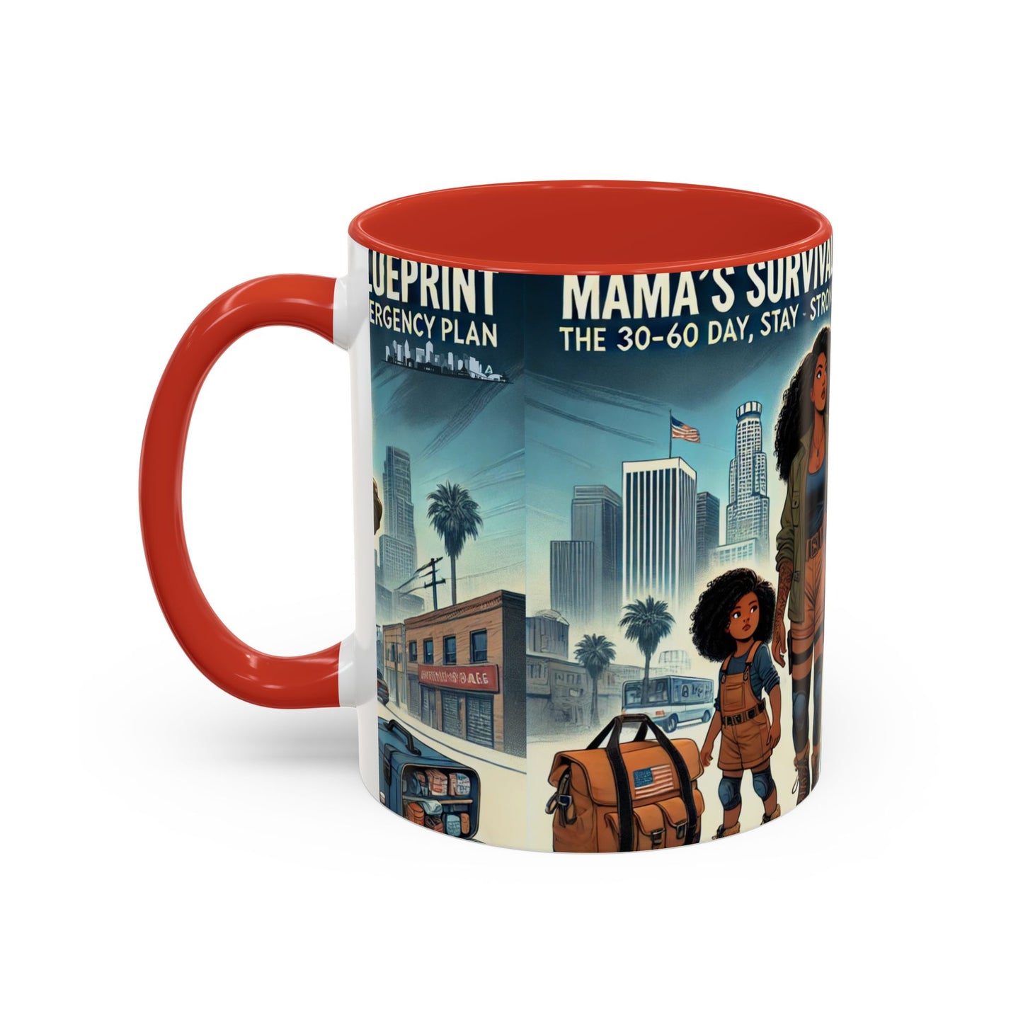 Empowerment Accent Coffee Mug - Survival Plan Design