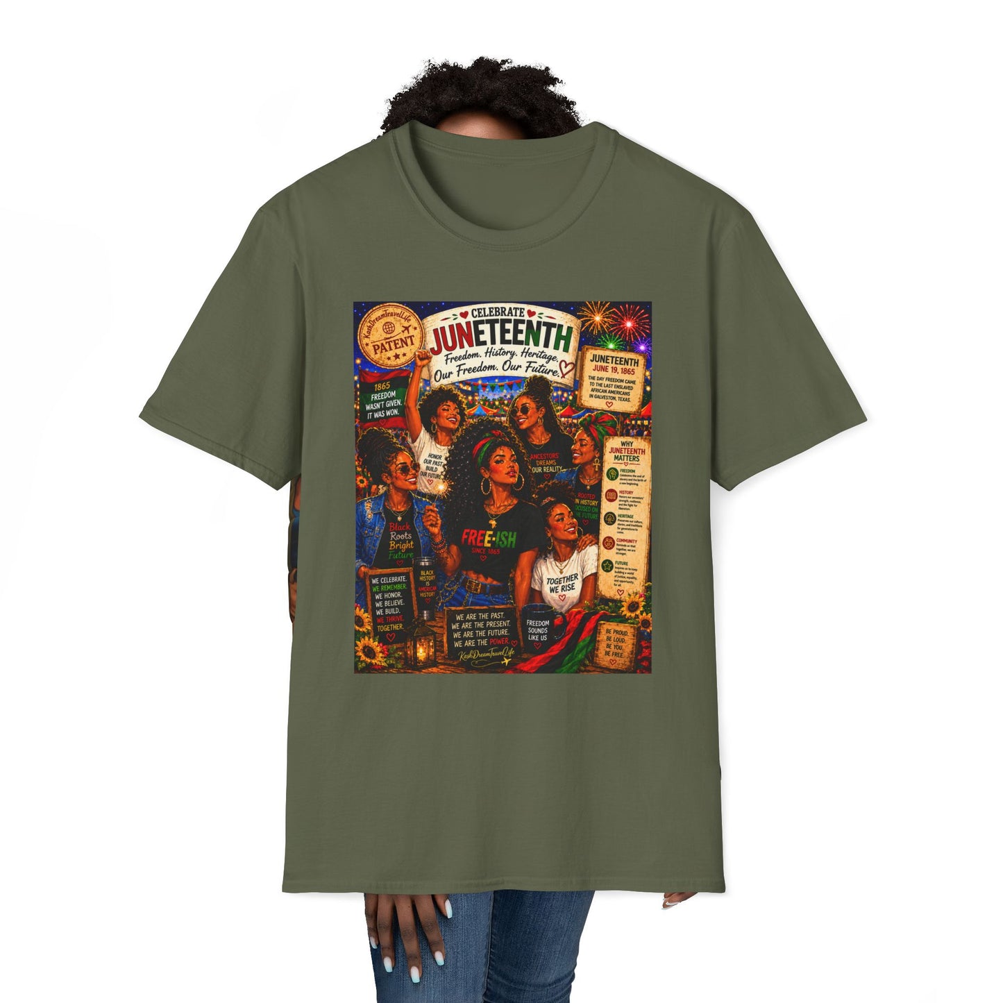 Juneteenth Celebration Freedom Is Not Free T-Shirt