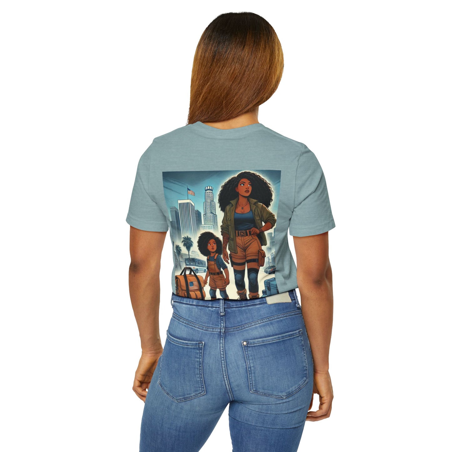 Mama's Survival Blueprint Book -Shirt - Unisex Jersey Tee with Inspiring Artwork