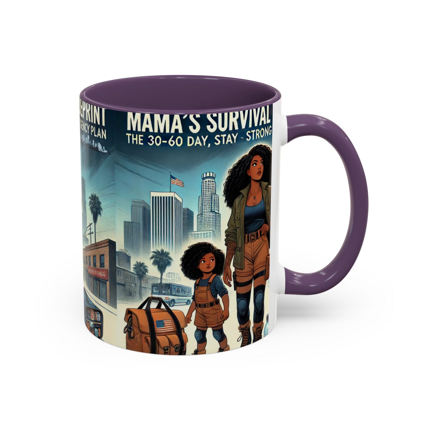 Empowerment Accent Coffee Mug - Survival Plan Design