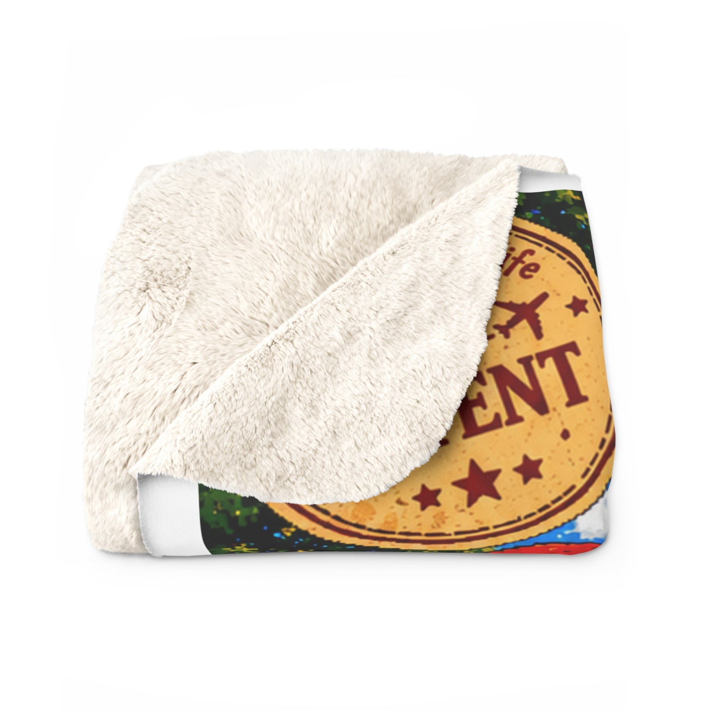 Juneteenth Celebration Sherpa Fleece Blanket "Celebrate Us" Comfort Throw