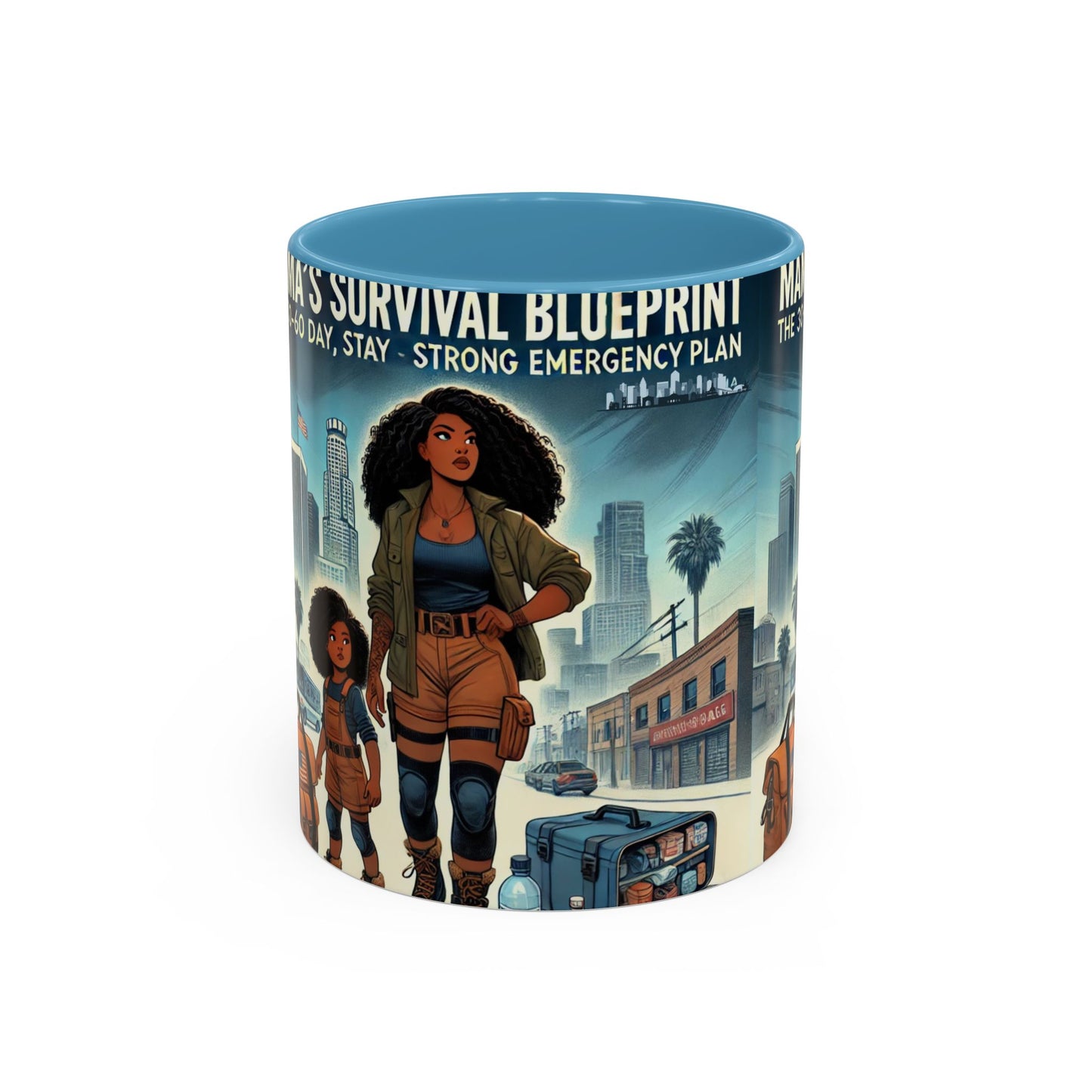 Empowerment Accent Coffee Mug - Survival Plan Design