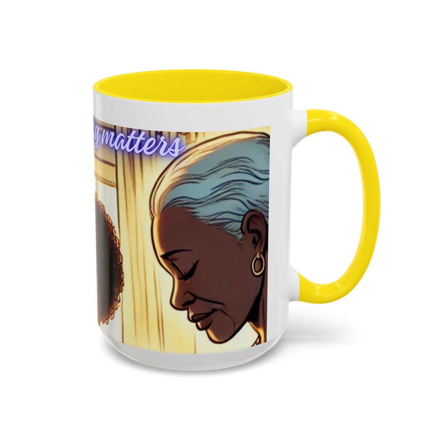 Kash Dream Travel Life Prayer Coffee Mug, Spiritual Mug, Black Family Accent Mug, Faith-Inspired Gift, Family Connection Cup