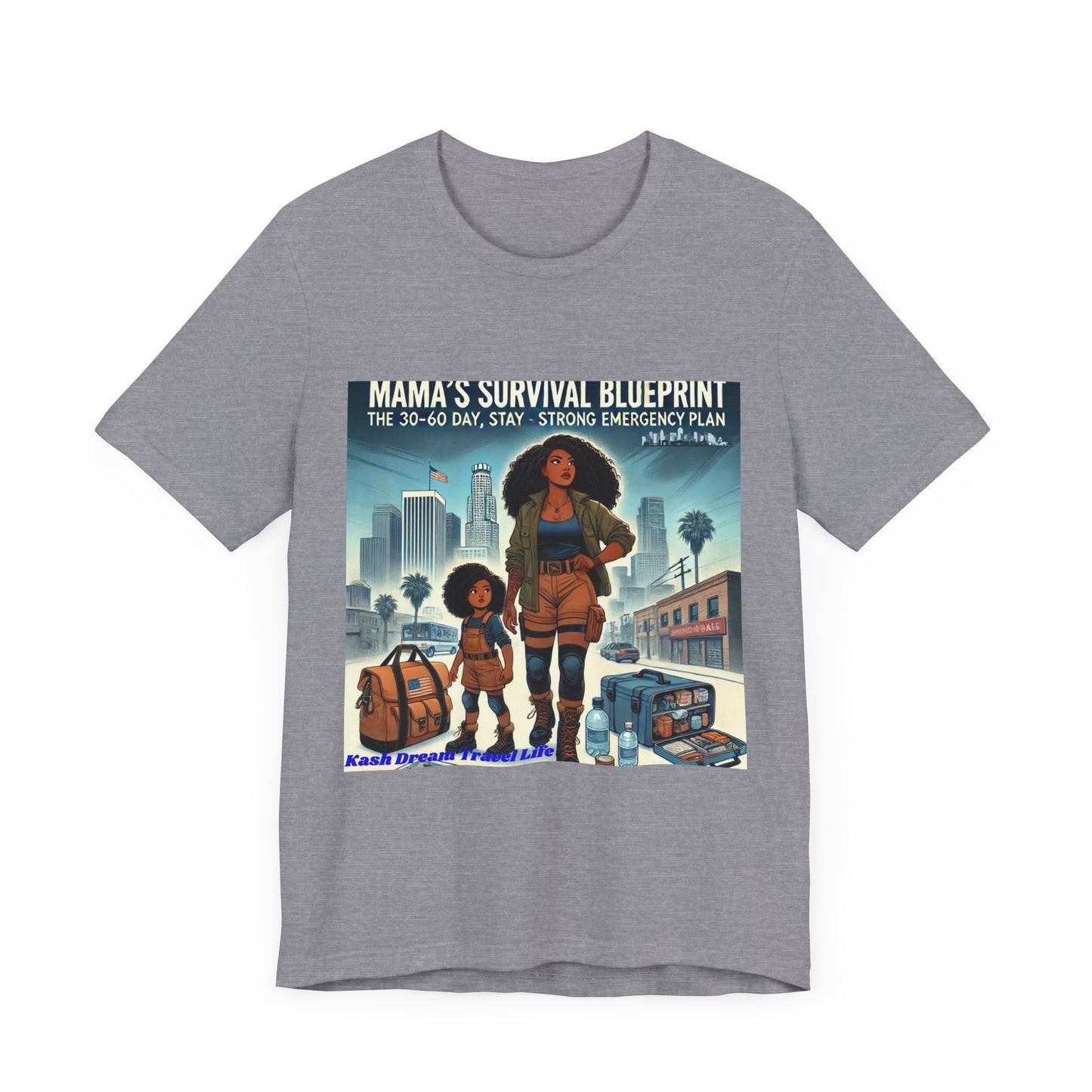 Mama's Survival Blueprint Unisex Tee - Embrace Preparedness and Adventure