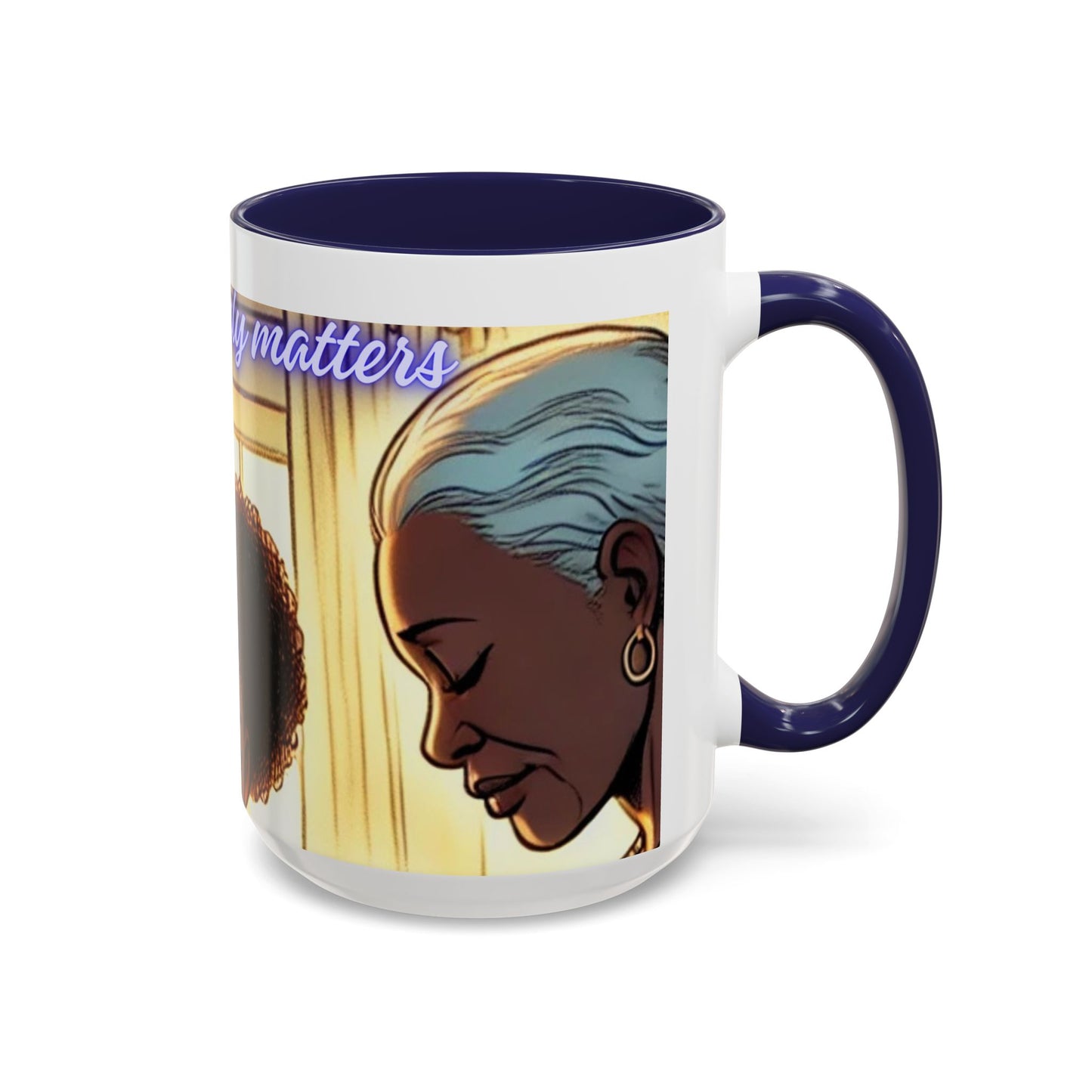 Kash Dream Travel Life Prayer Coffee Mug, Spiritual Mug, Black Family Accent Mug, Faith-Inspired Gift, Family Connection Cup