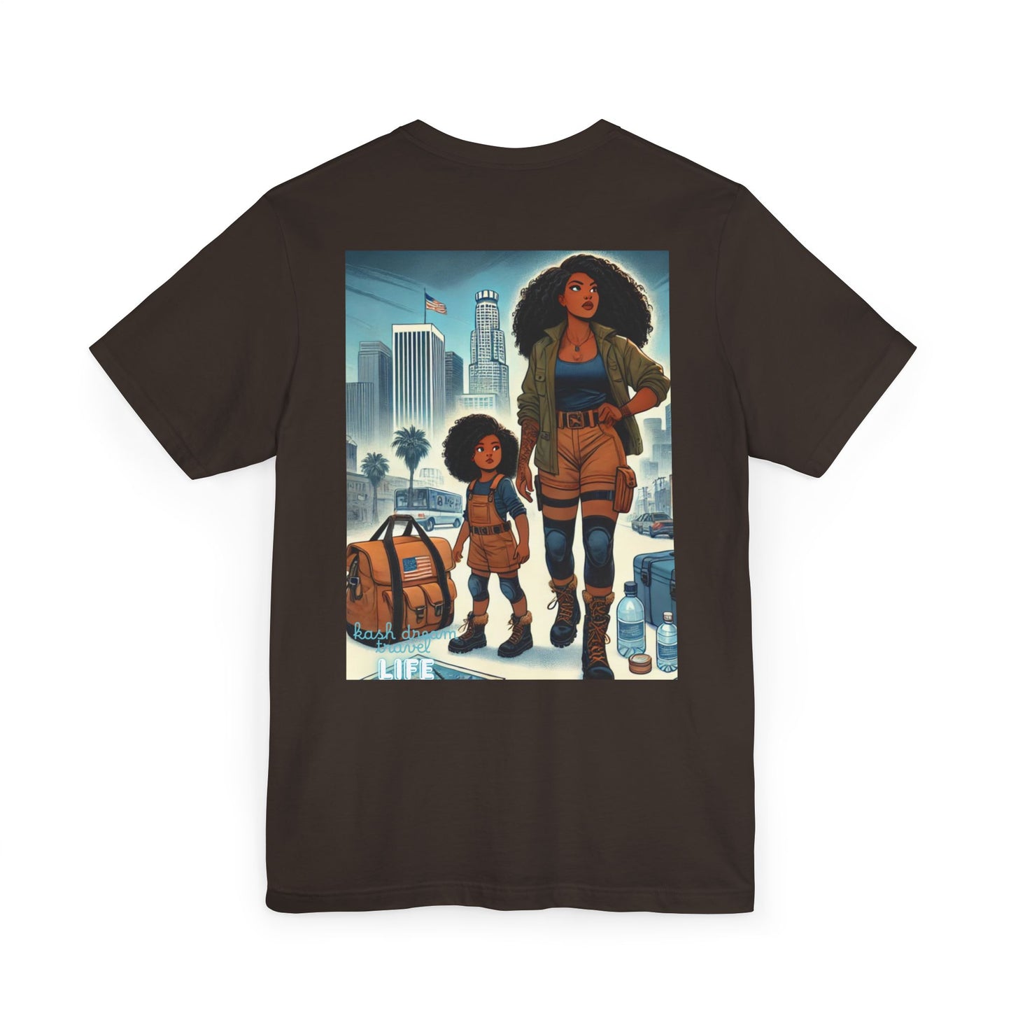 Mama's Survival Blueprint Book -Shirt - Unisex Jersey Tee with Inspiring Artwork