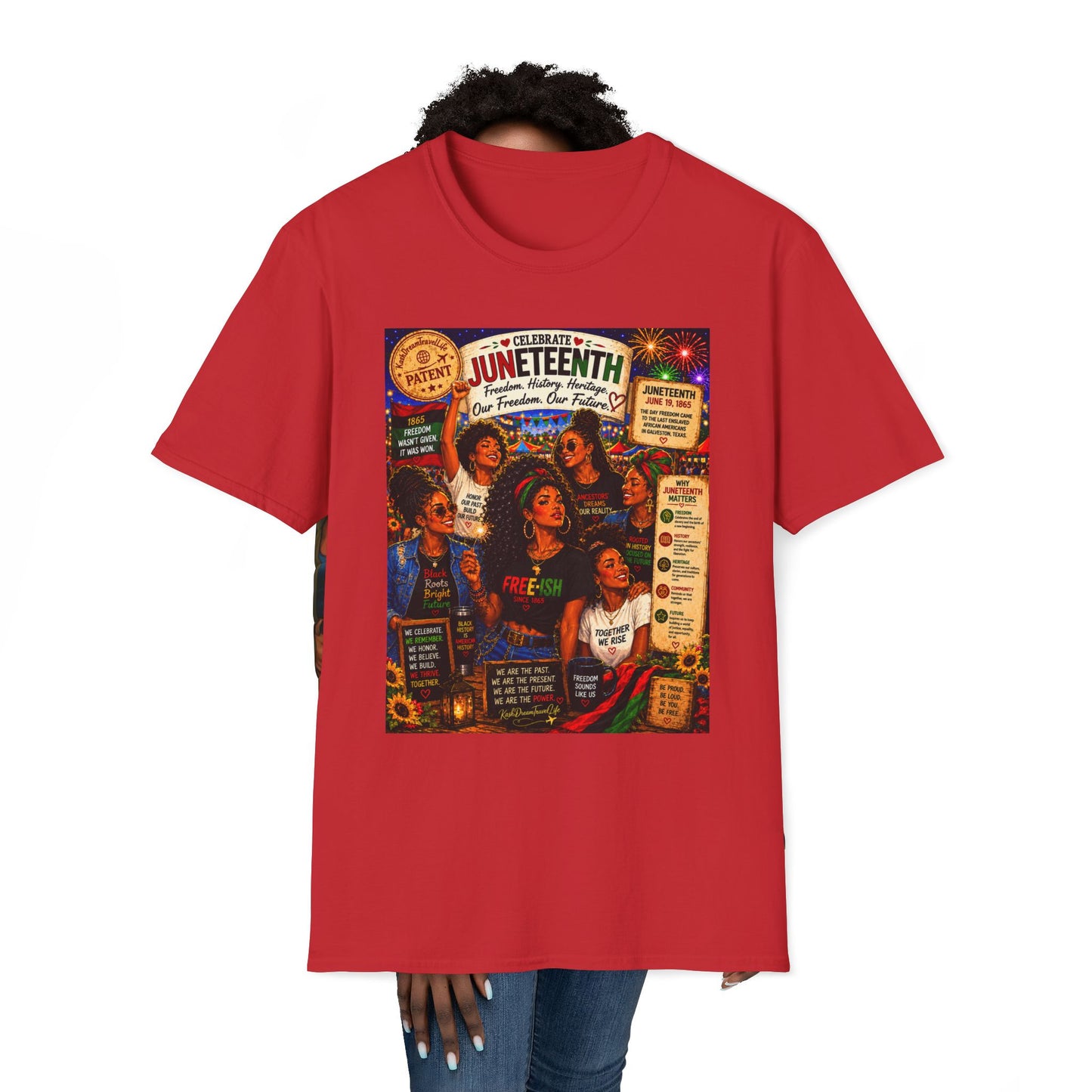 Juneteenth Celebration Freedom Is Not Free T-Shirt