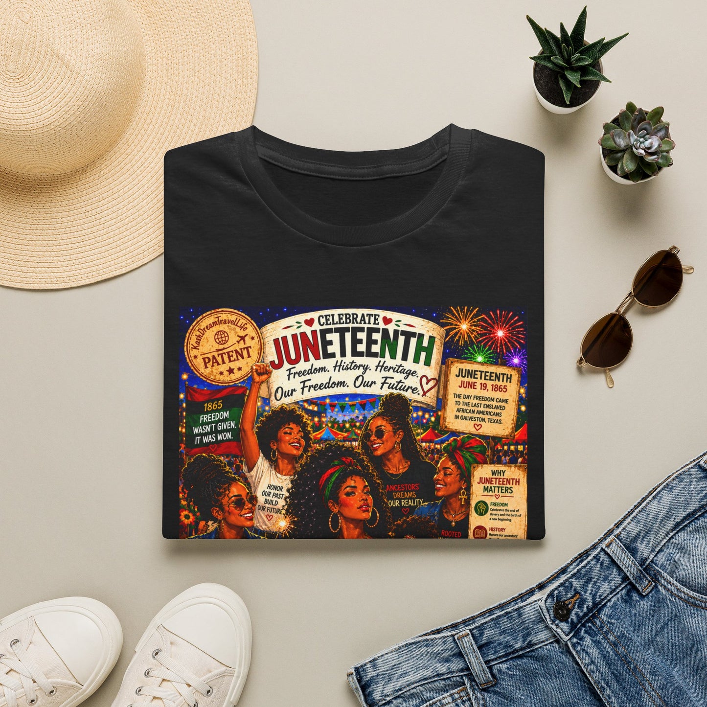 Juneteenth Celebration Freedom Is Not Free T-Shirt