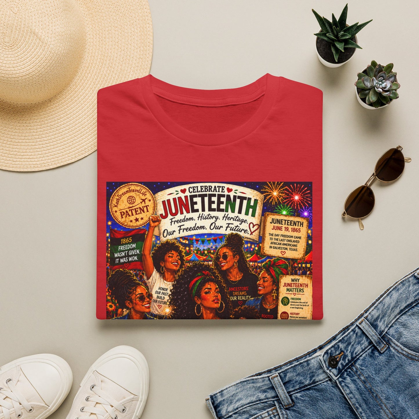 Juneteenth Celebration Freedom Is Not Free T-Shirt