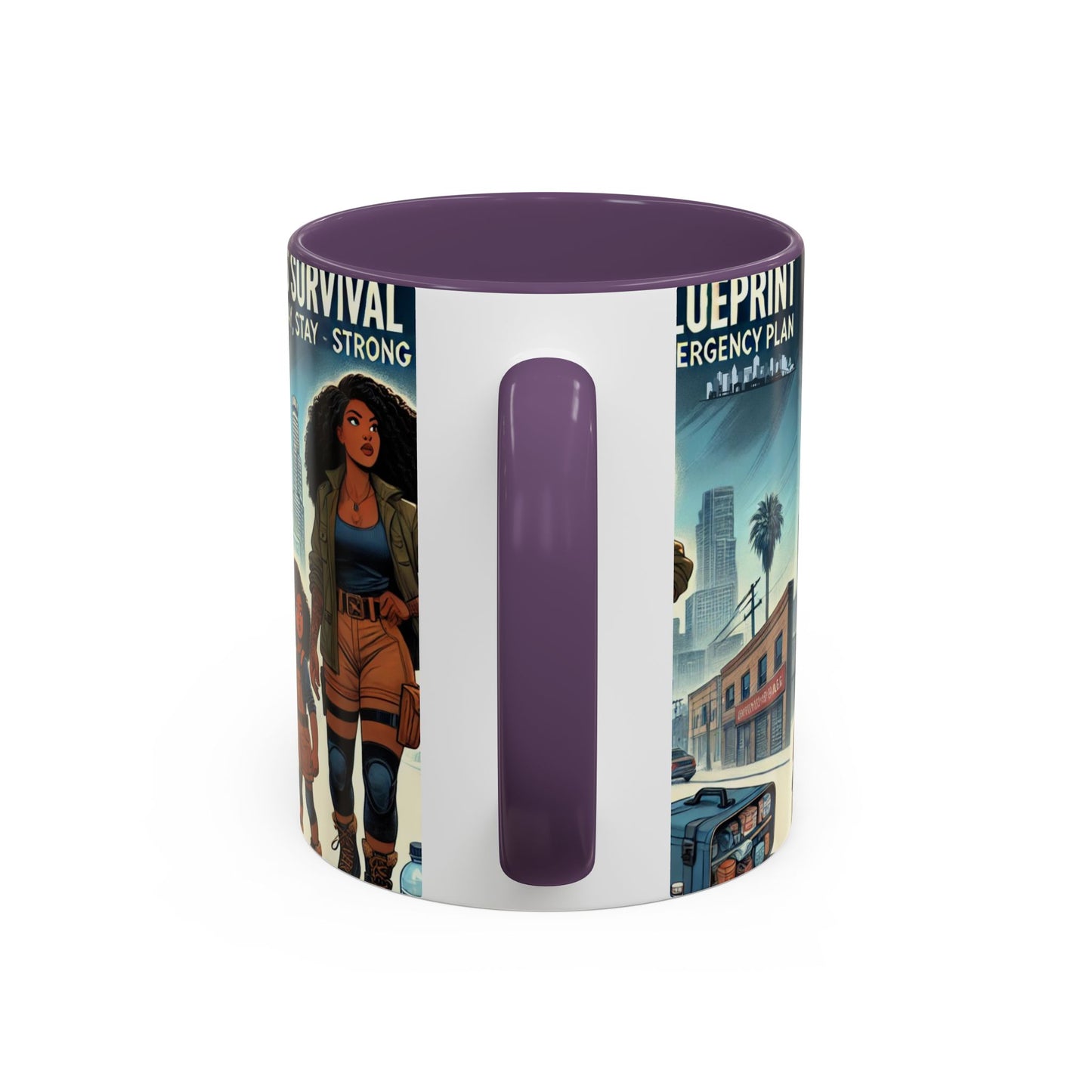 Empowerment Accent Coffee Mug - Survival Plan Design