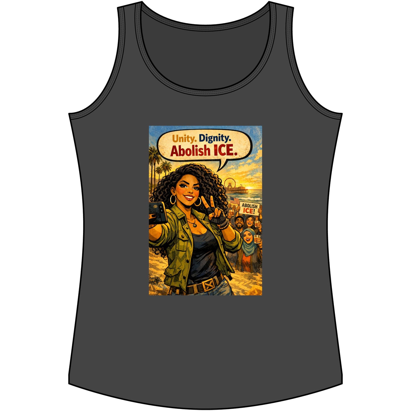 I'll Take My Drink Neat, Tank Top