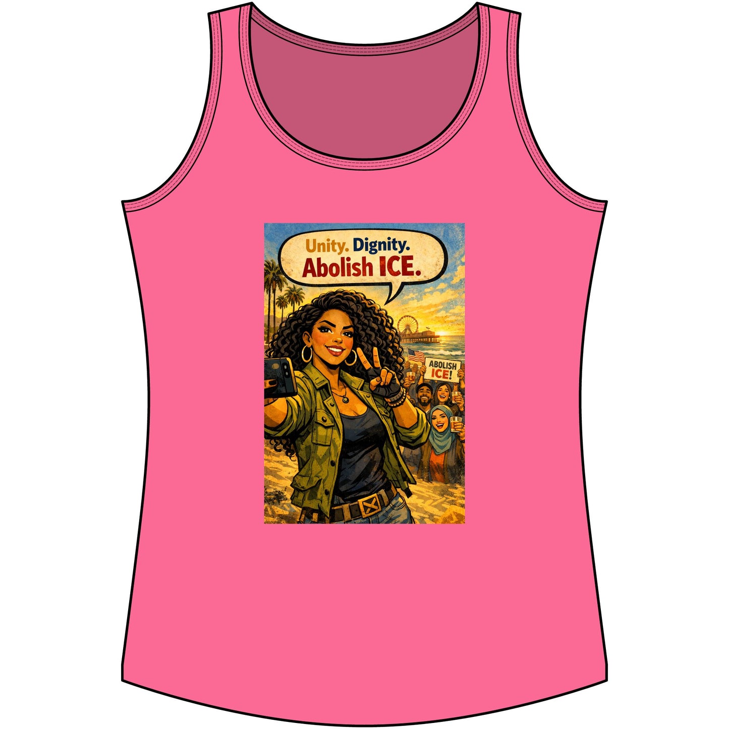 I'll Take My Drink Neat, Tank Top