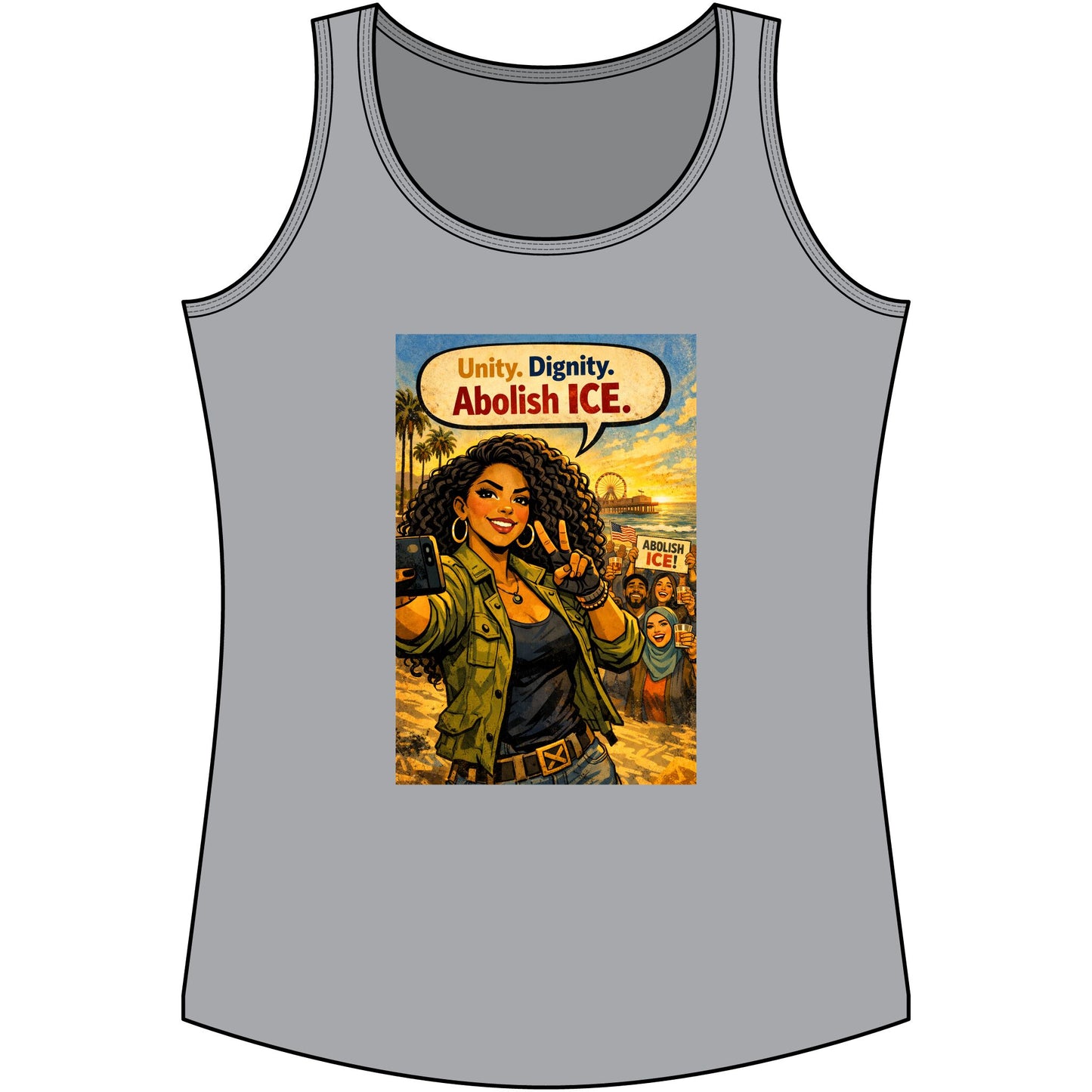 I'll Take My Drink Neat, Tank Top