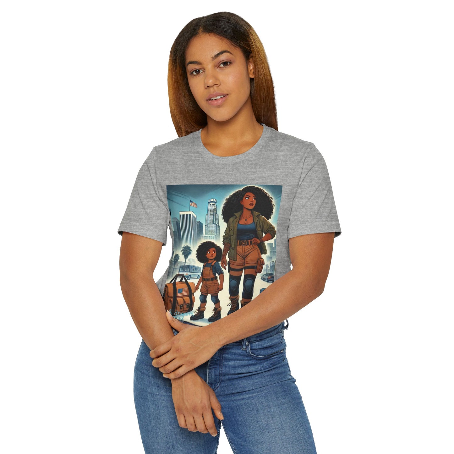 Mama's Survival Blueprint Book -Shirt - Unisex Jersey Tee with Inspiring Artwork