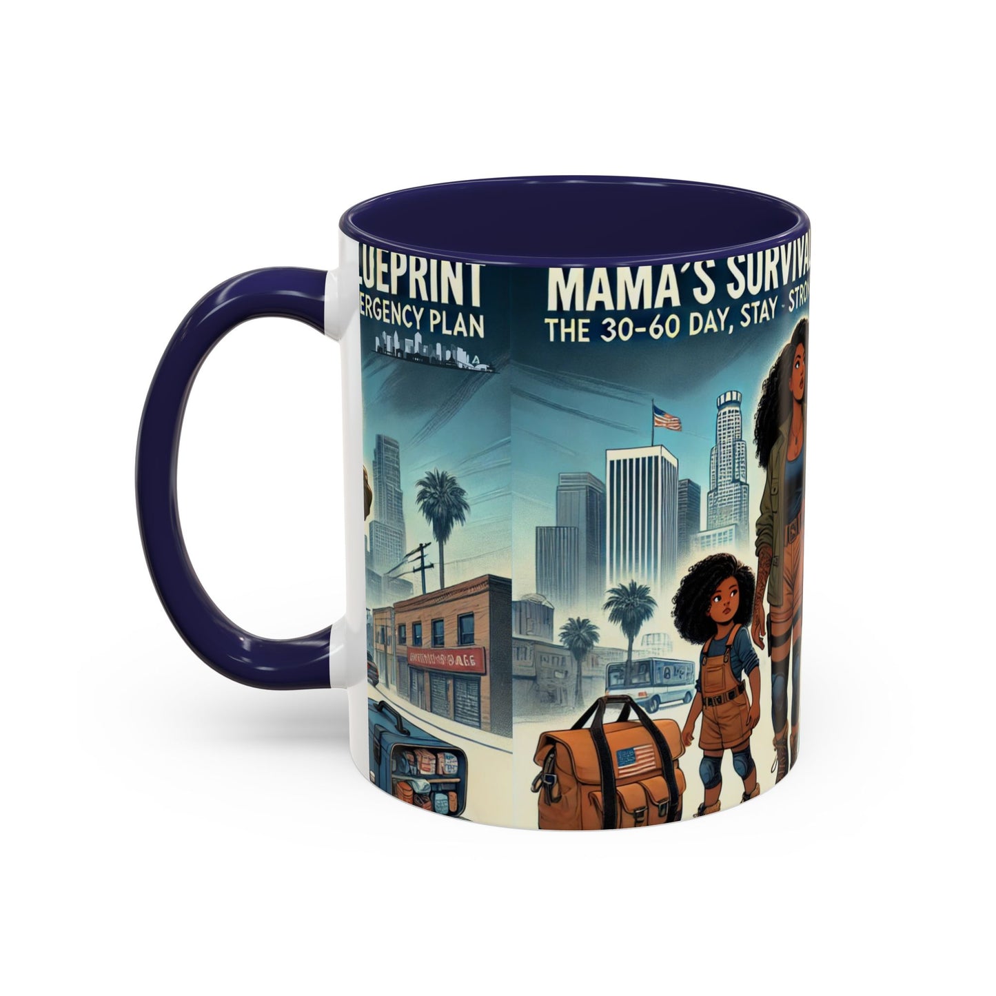 Empowerment Accent Coffee Mug - Survival Plan Design