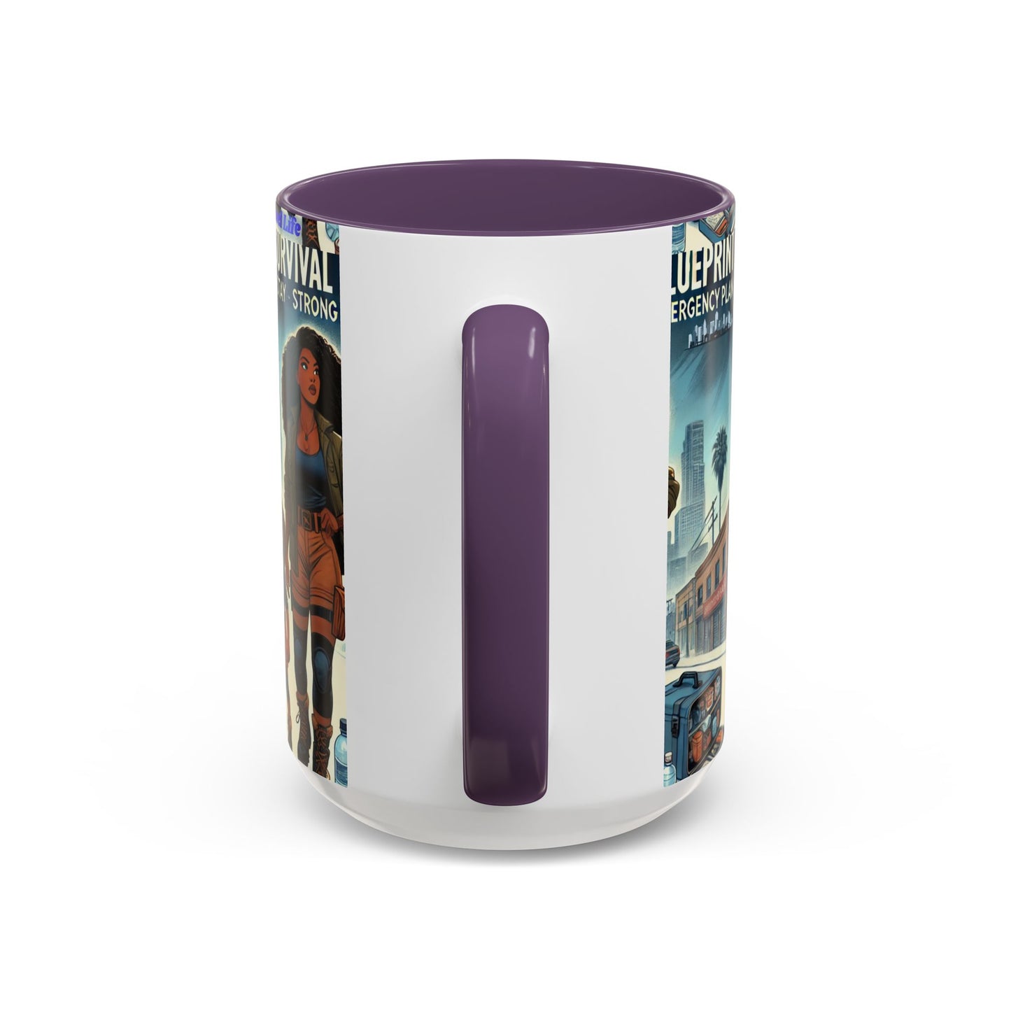 Empowerment Accent Coffee Mug - Survival Plan Design