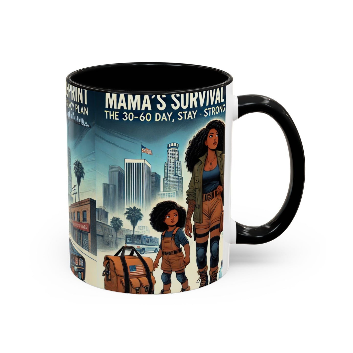 Empowerment Accent Coffee Mug - Survival Plan Design