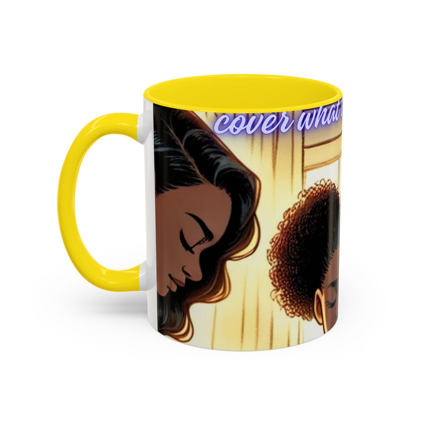 Kash Dream Travel Life Prayer Coffee Mug, Spiritual Mug, Black Family Accent Mug, Faith-Inspired Gift, Family Connection Cup