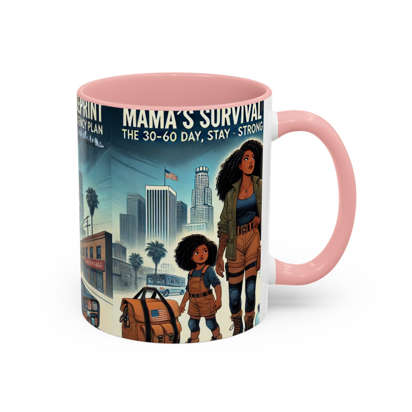 Empowerment Accent Coffee Mug - Survival Plan Design