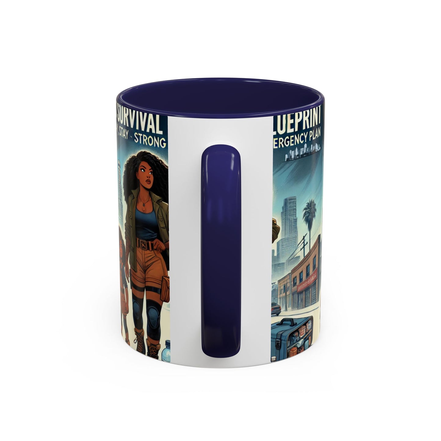 Empowerment Accent Coffee Mug - Survival Plan Design