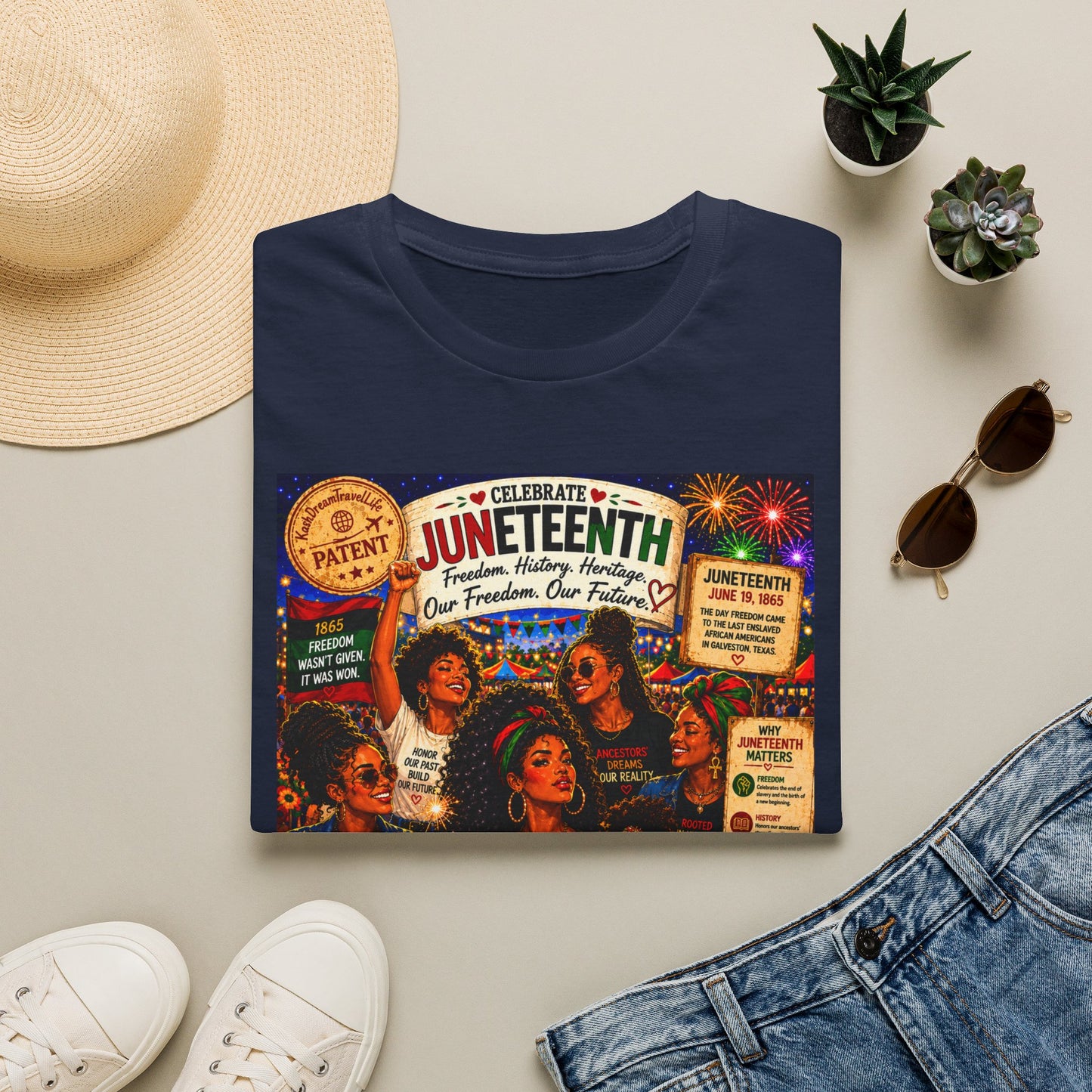 Juneteenth Celebration Freedom Is Not Free T-Shirt