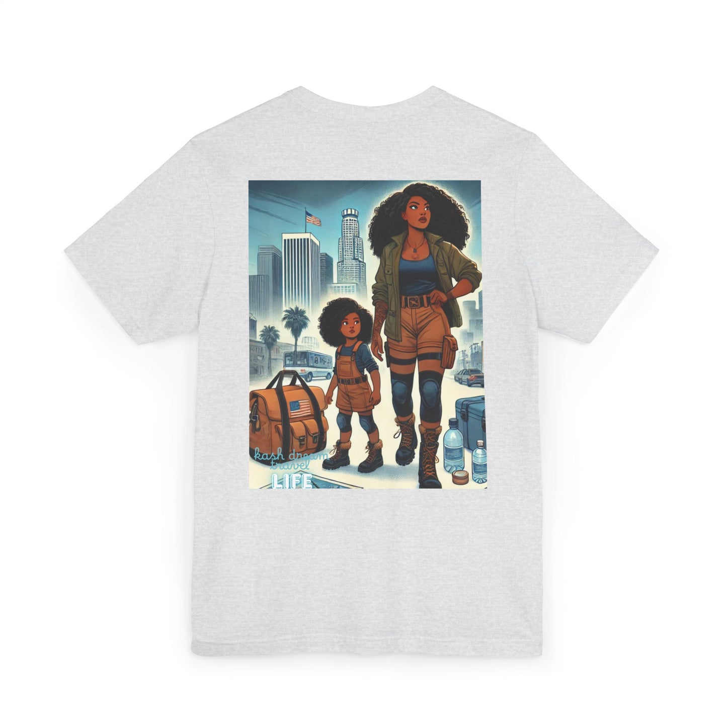 Mama's Survival Blueprint Book -Shirt - Unisex Jersey Tee with Inspiring Artwork