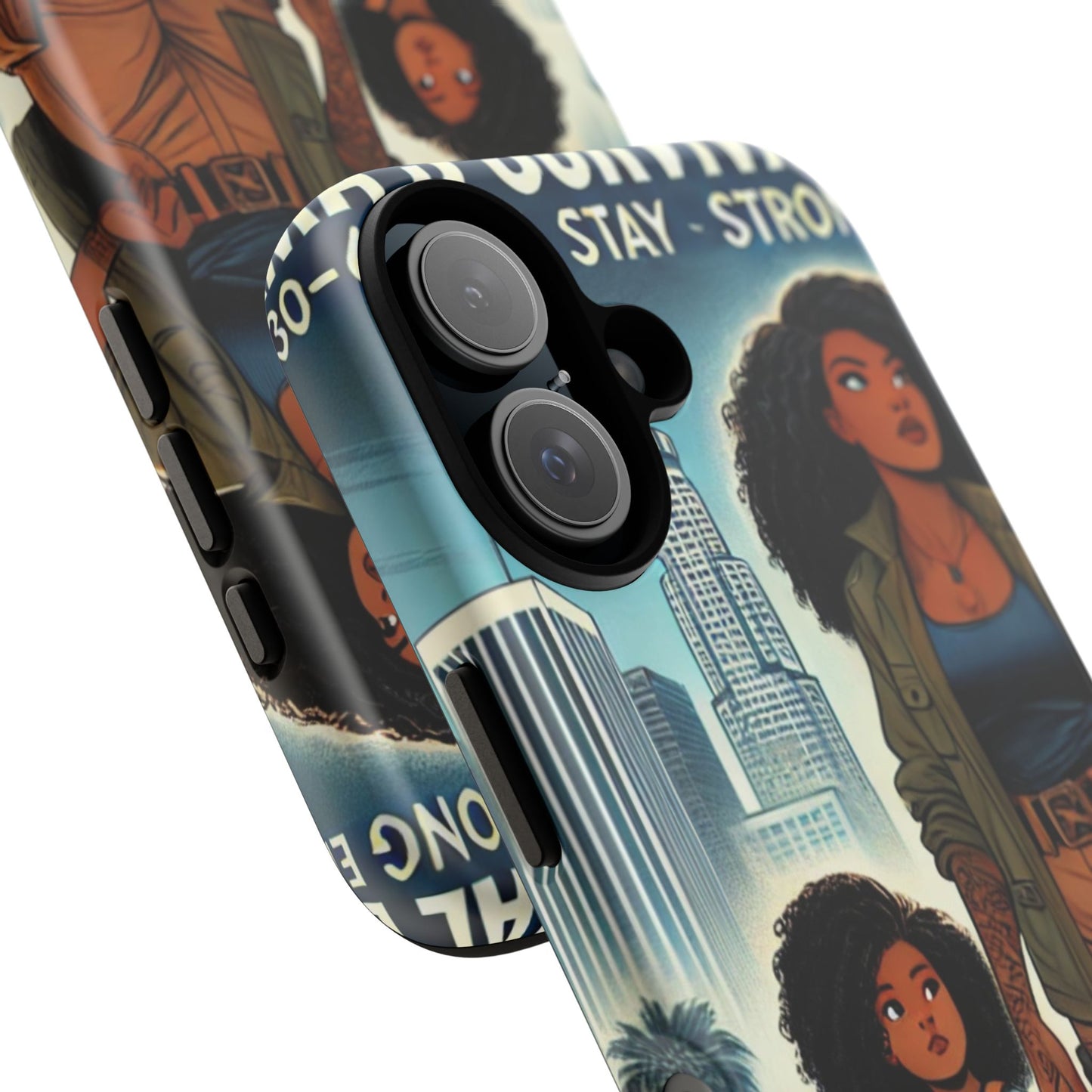 Empowering Phone Case - 'Stay Strong' Survival Design
