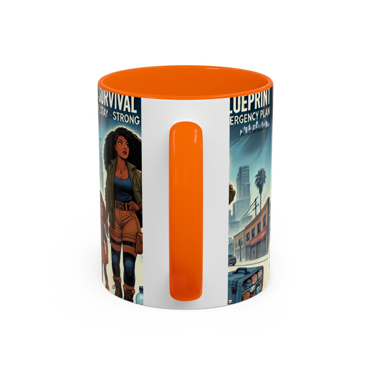 Empowerment Accent Coffee Mug - Survival Plan Design