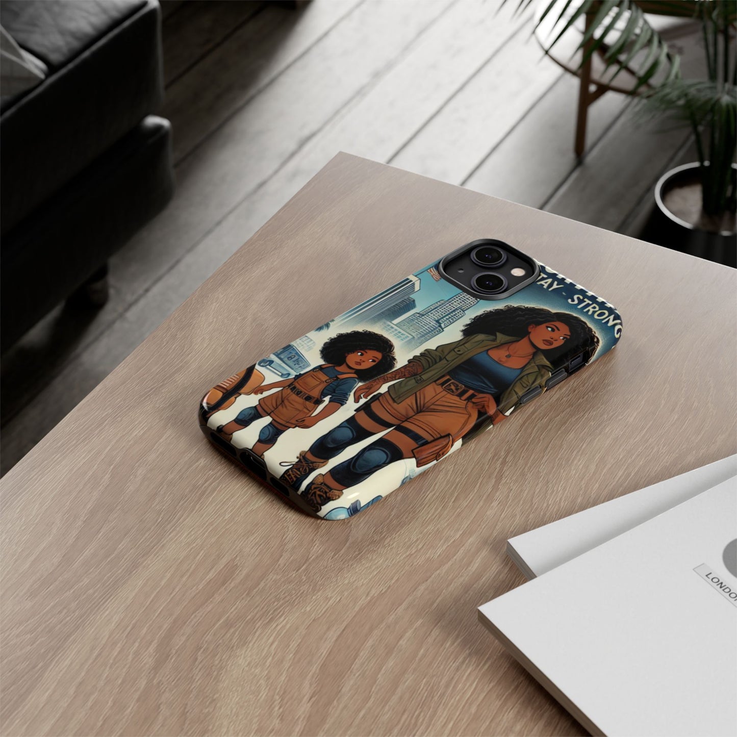 Empowering Phone Case - 'Stay Strong' Survival Design