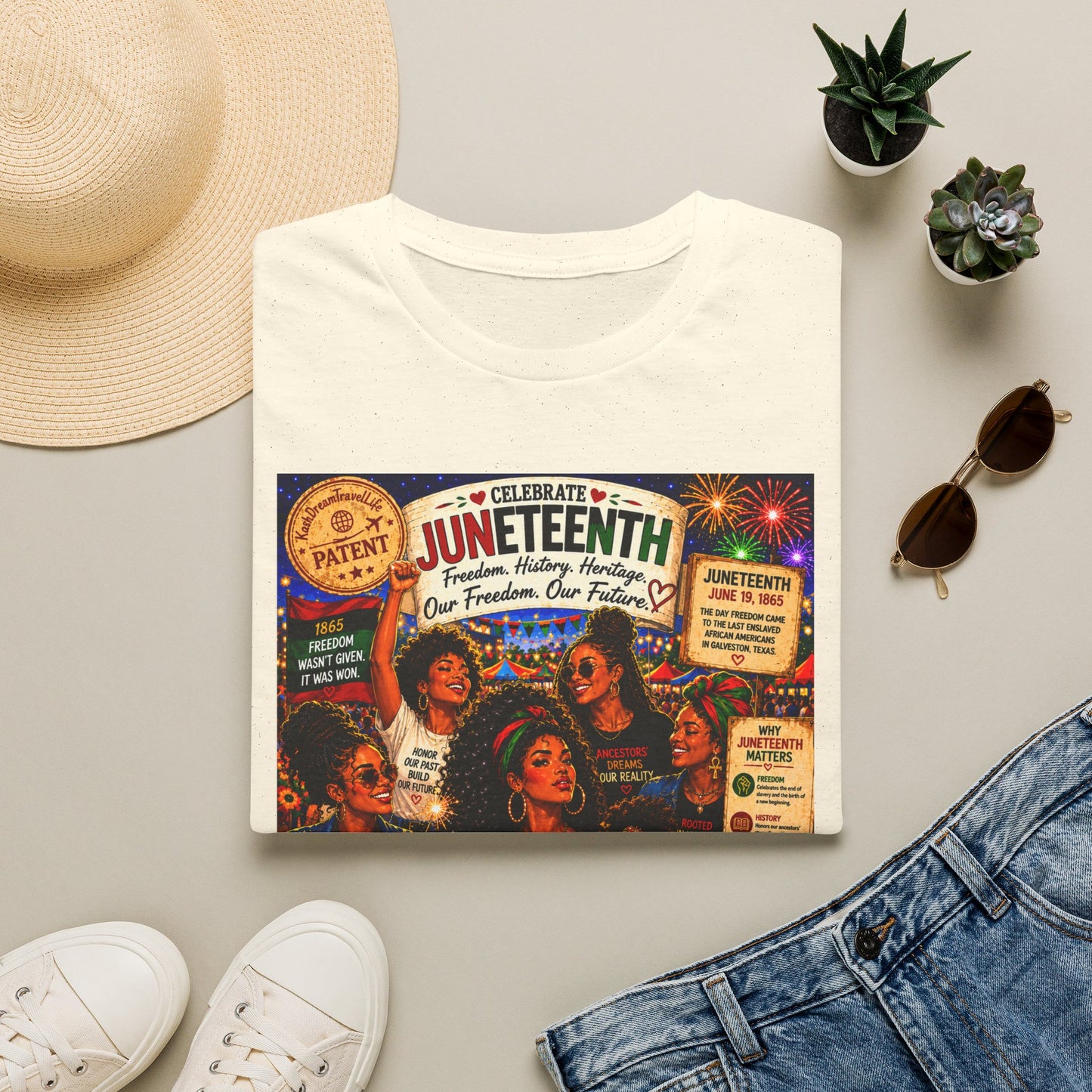 Juneteenth Celebration Freedom Is Not Free T-Shirt