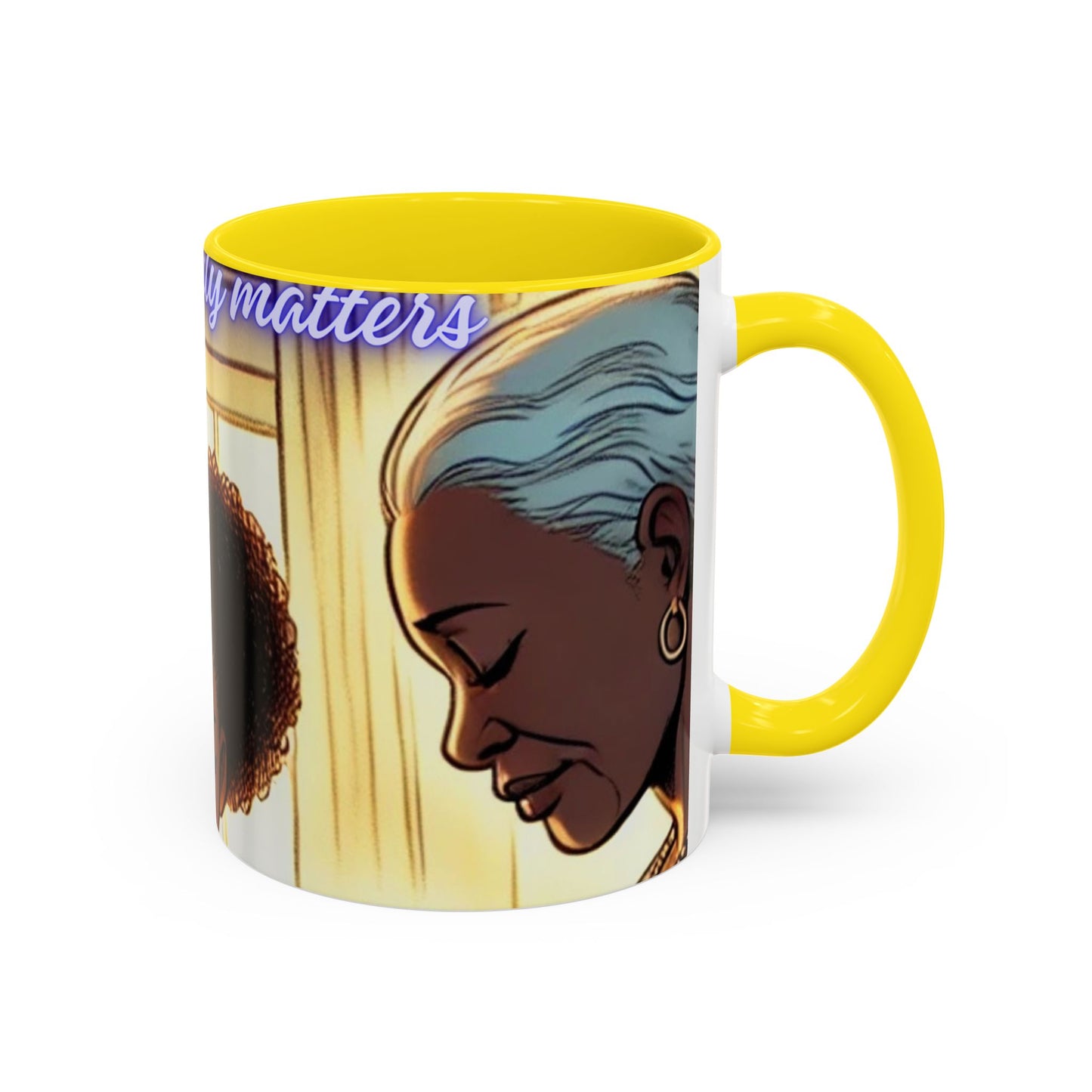 Kash Dream Travel Life Prayer Coffee Mug, Spiritual Mug, Black Family Accent Mug, Faith-Inspired Gift, Family Connection Cup