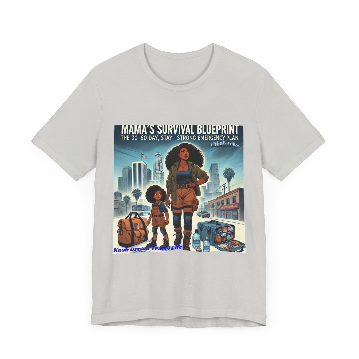 Mama's Survival Blueprint Unisex Tee - Embrace Preparedness and Adventure