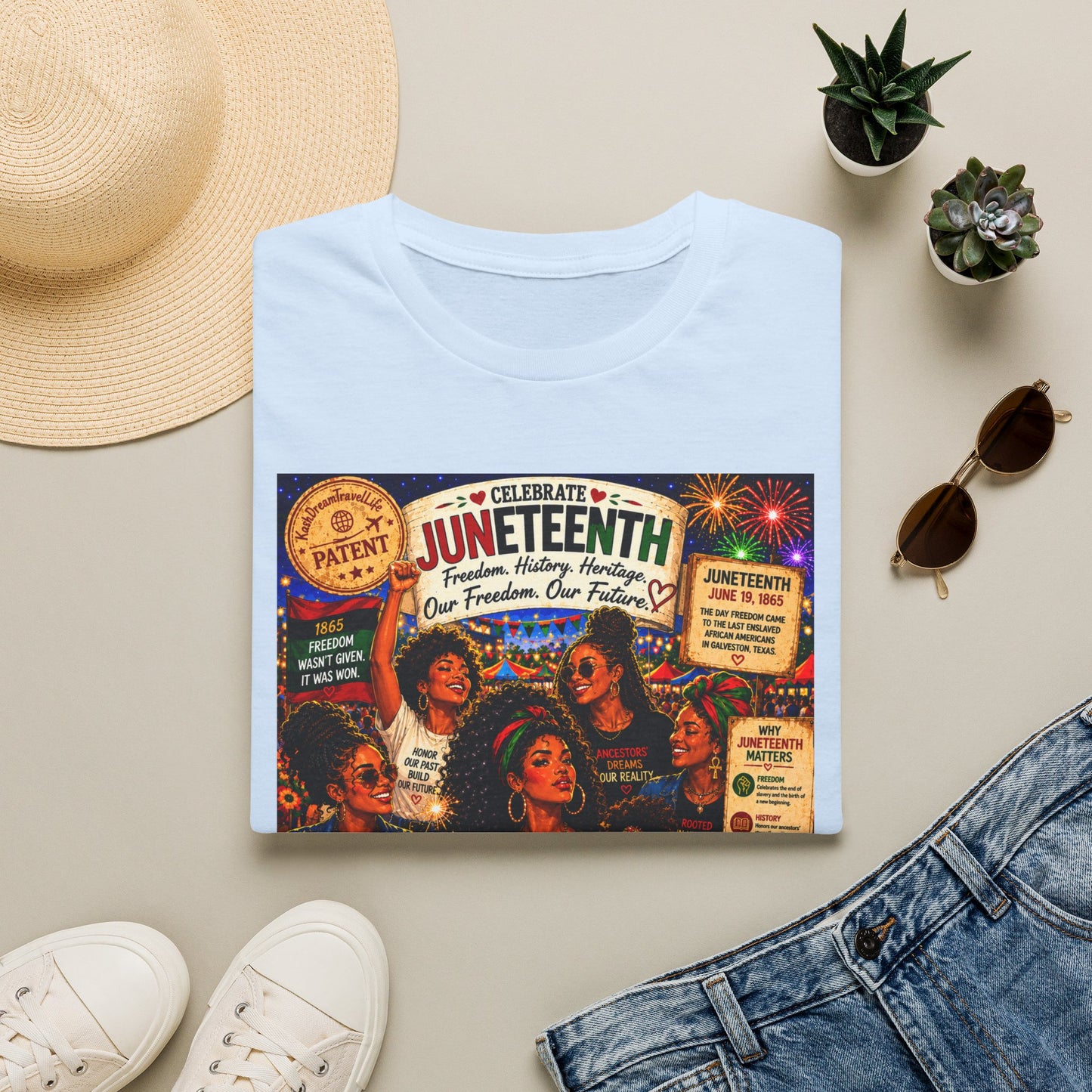 Juneteenth Celebration Freedom Is Not Free T-Shirt