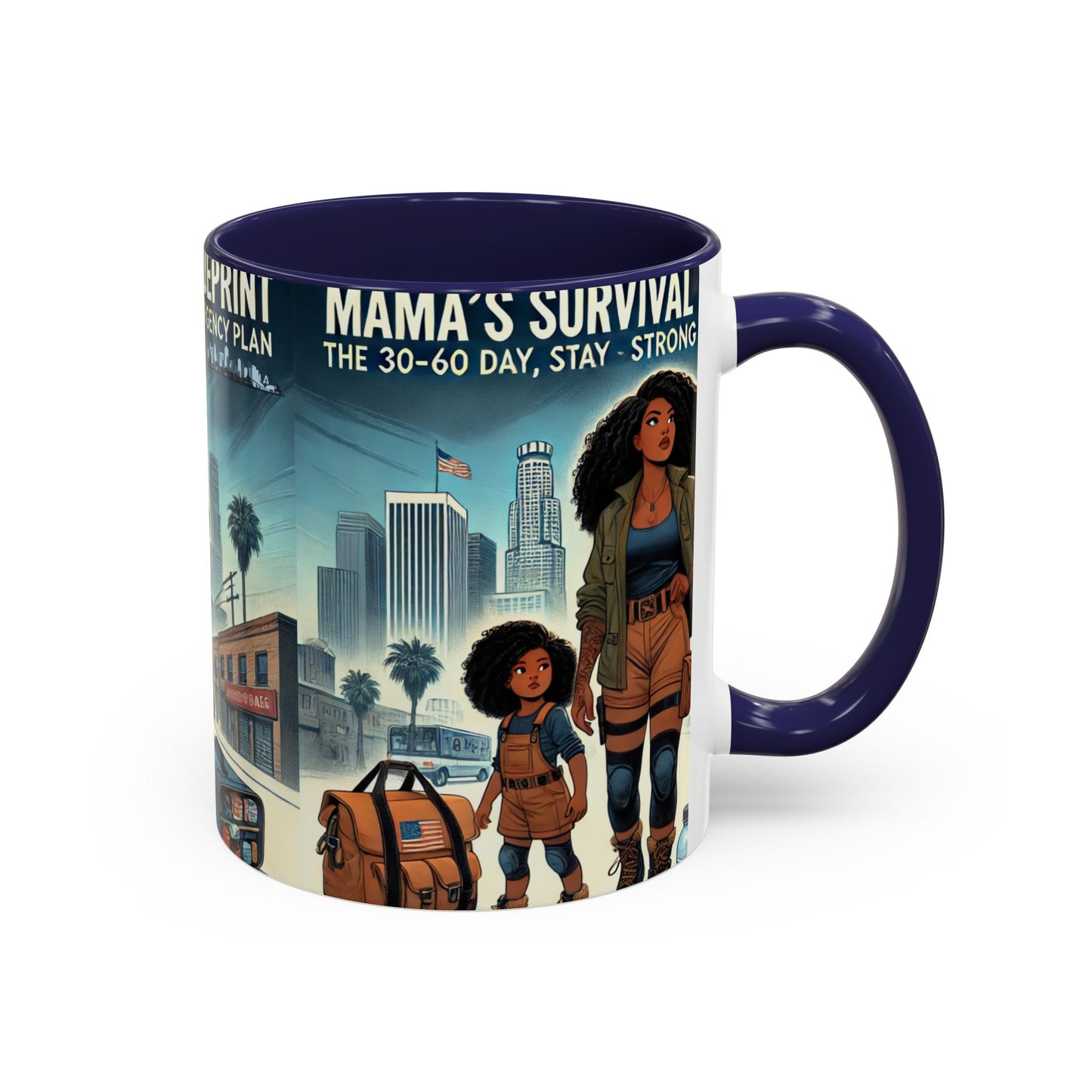 Empowerment Accent Coffee Mug - Survival Plan Design