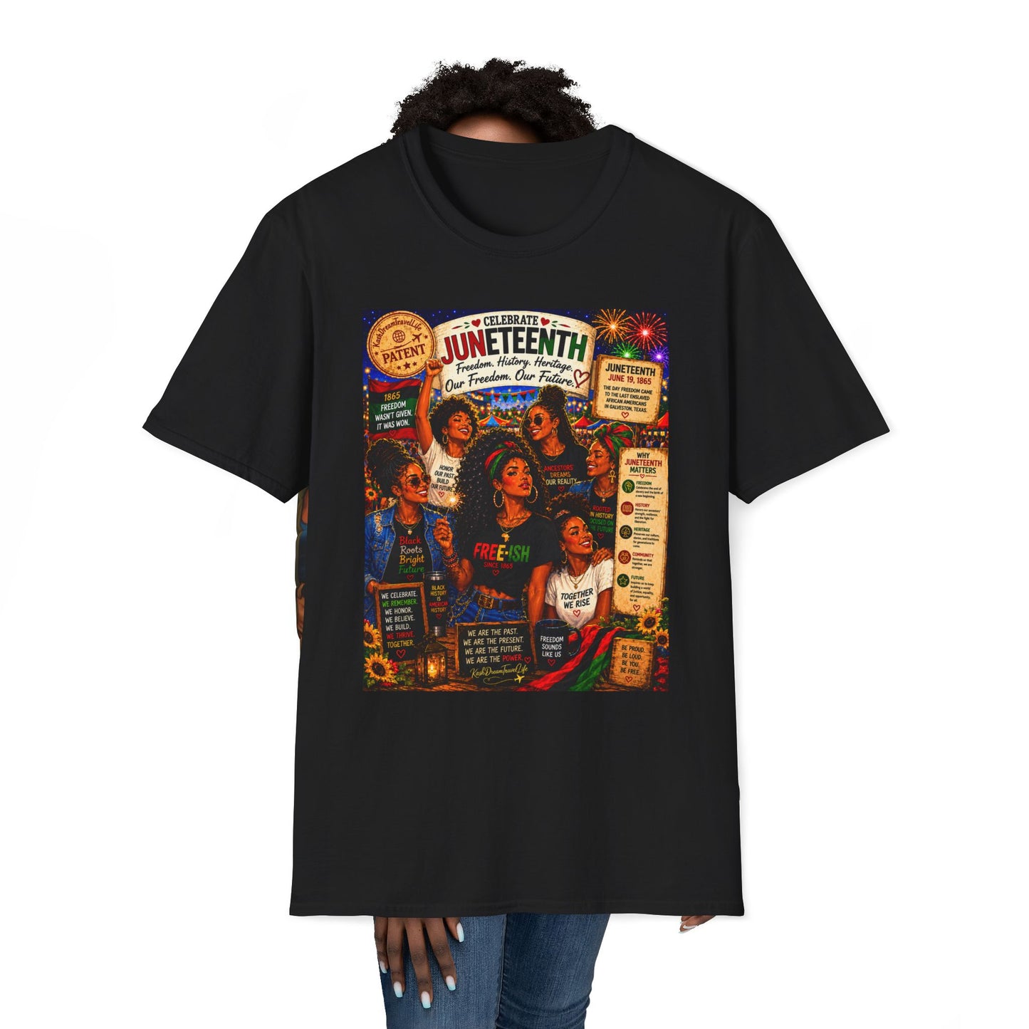 Juneteenth Celebration Freedom Is Not Free T-Shirt