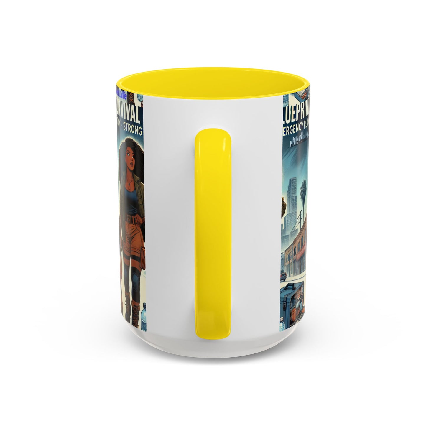 Empowerment Accent Coffee Mug - Survival Plan Design