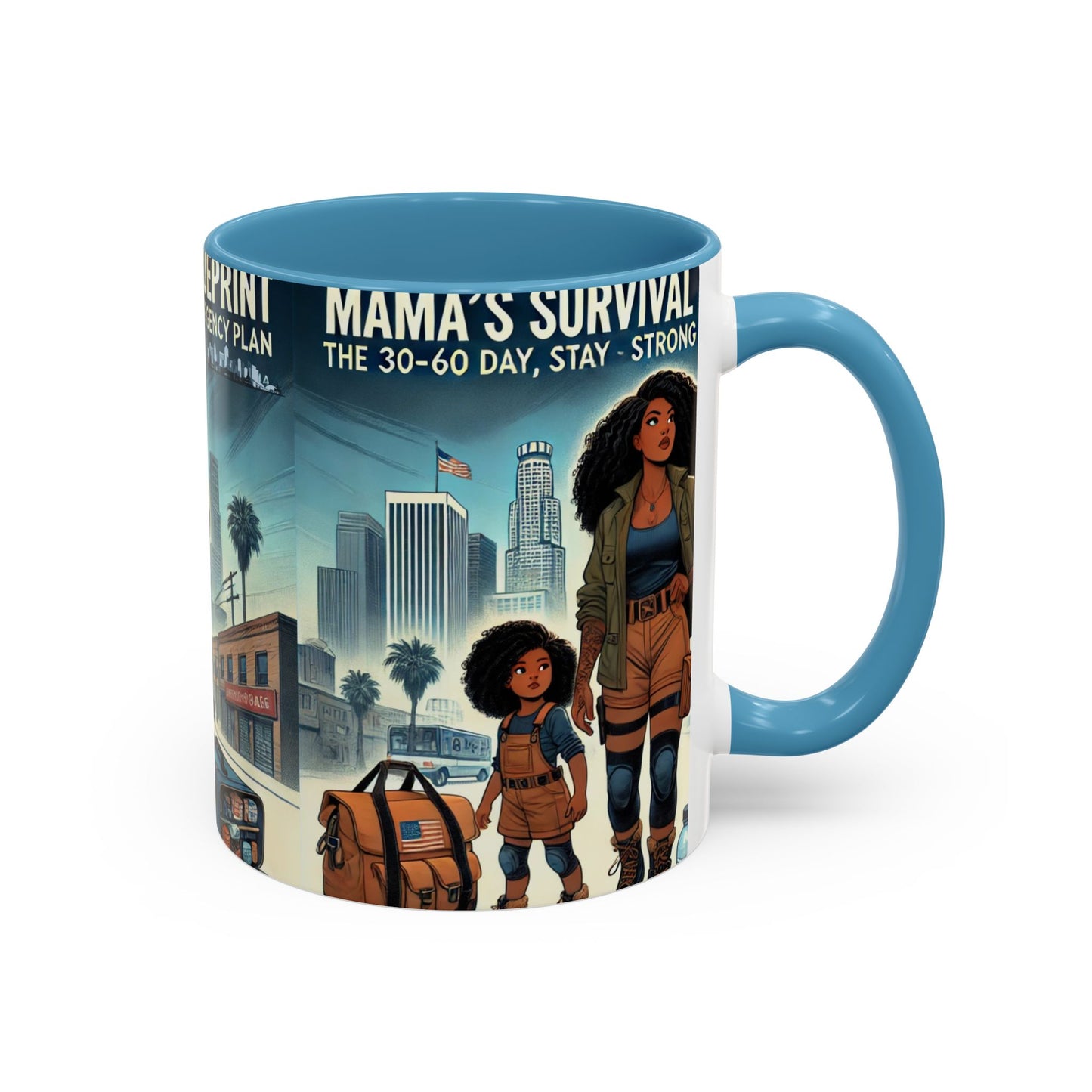 Empowerment Accent Coffee Mug - Survival Plan Design