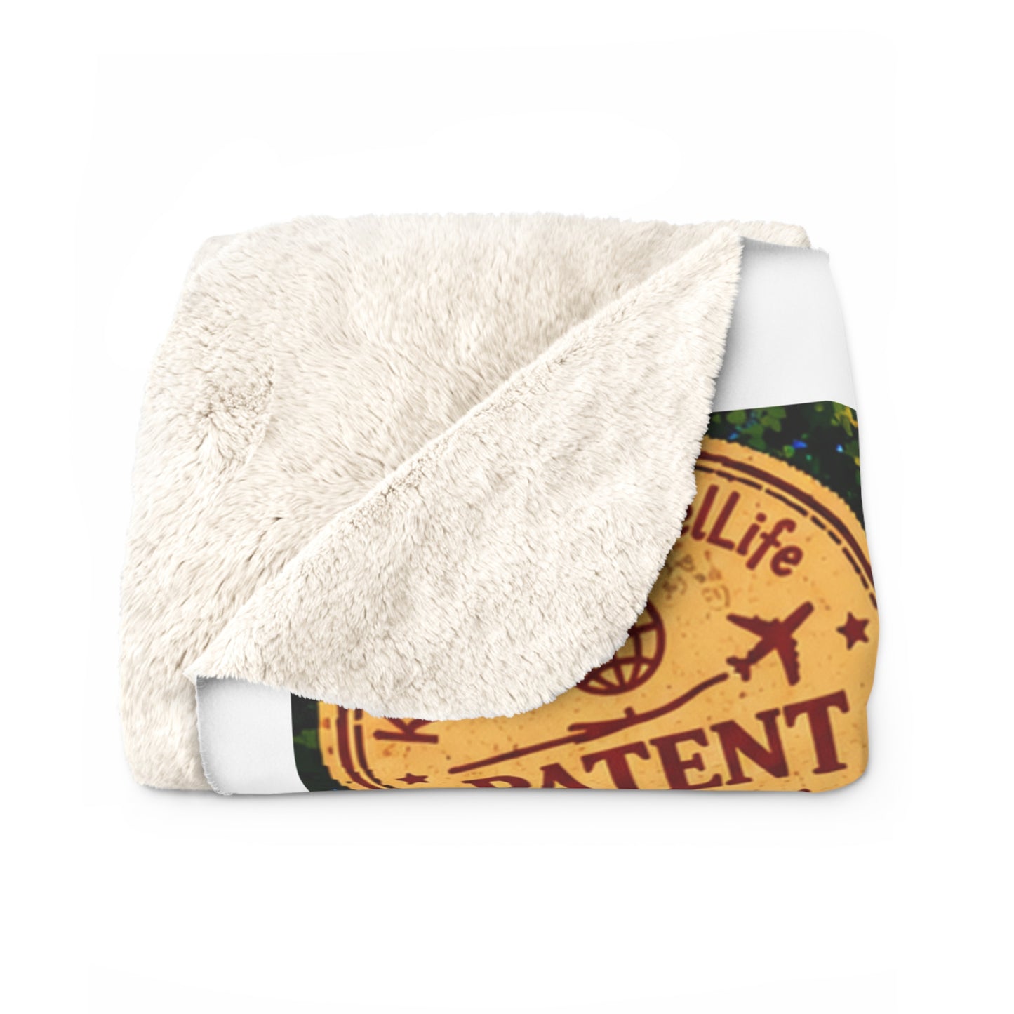 Juneteenth Celebration Sherpa Fleece Blanket "Celebrate Us" Comfort Throw
