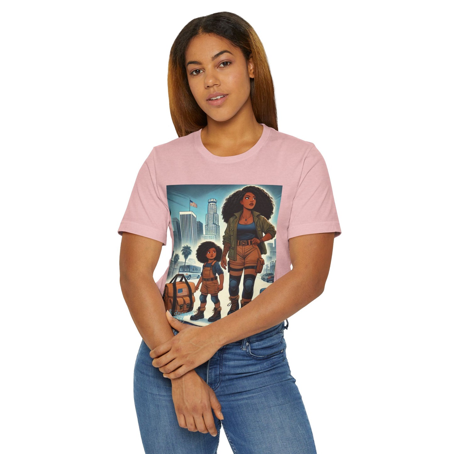 Mama's Survival Blueprint Book -Shirt - Unisex Jersey Tee with Inspiring Artwork