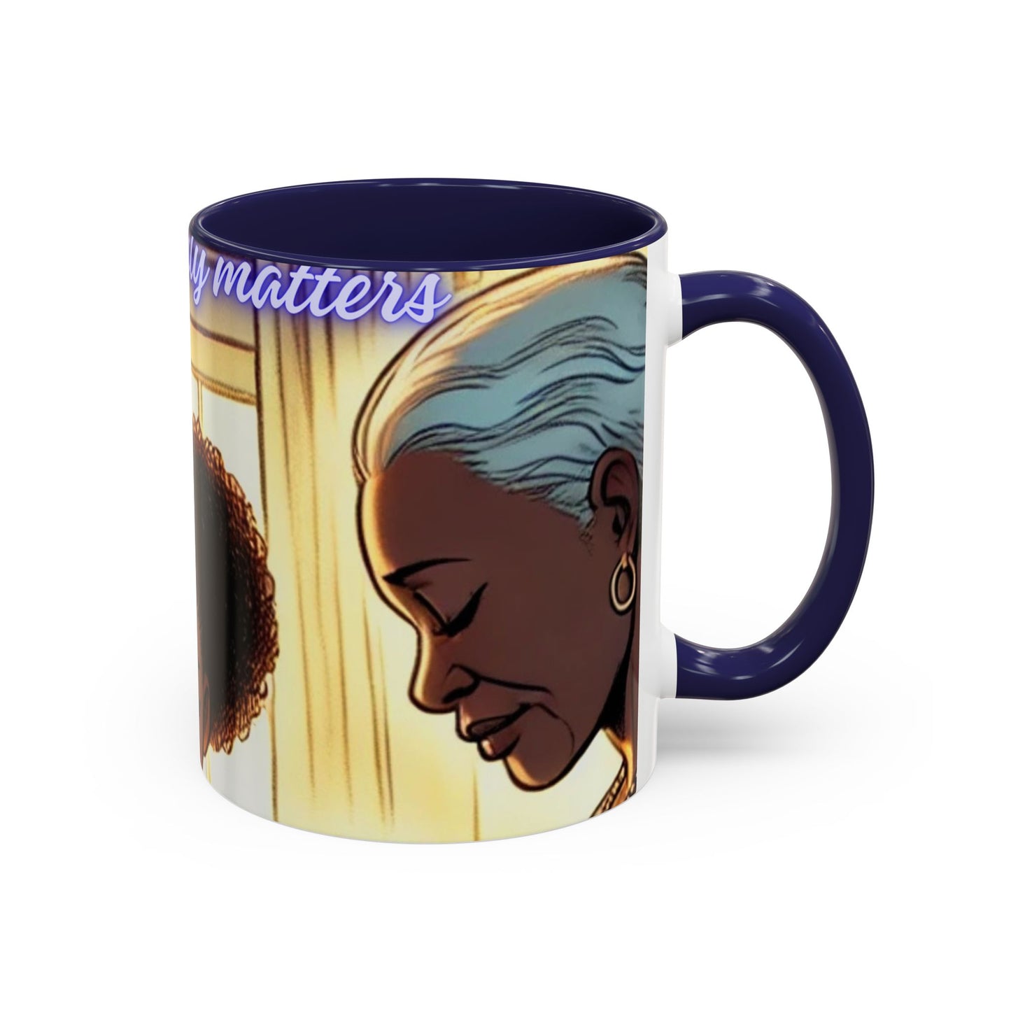 Kash Dream Travel Life Prayer Coffee Mug, Spiritual Mug, Black Family Accent Mug, Faith-Inspired Gift, Family Connection Cup