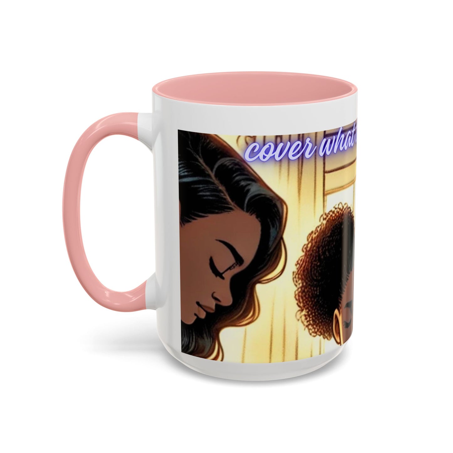 Kash Dream Travel Life Prayer Coffee Mug, Spiritual Mug, Black Family Accent Mug, Faith-Inspired Gift, Family Connection Cup