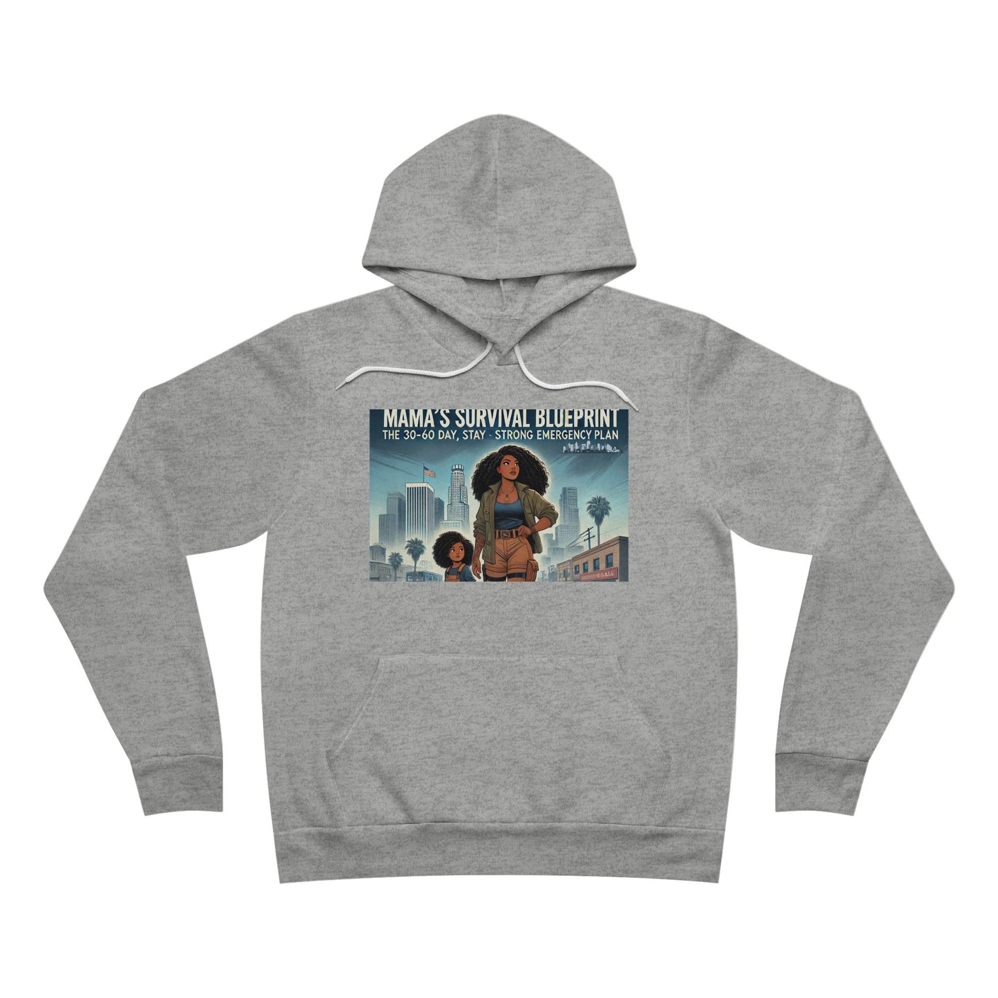 Mama's Survival Blueprint Hoodie - Cozy Unisex Pullover for Moms
