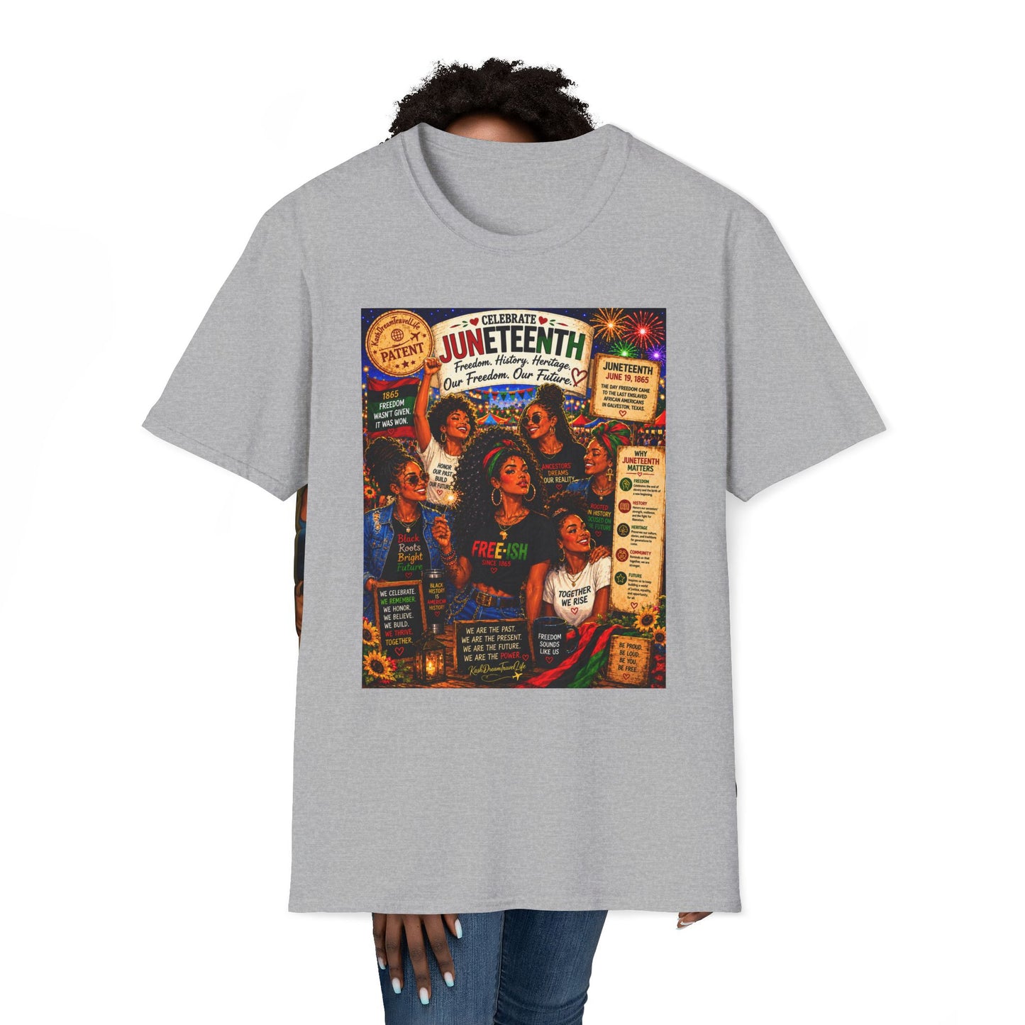 Juneteenth Celebration Freedom Is Not Free T-Shirt