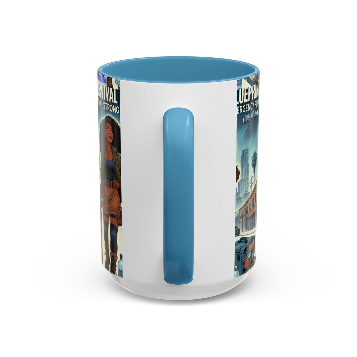 Empowerment Accent Coffee Mug - Survival Plan Design
