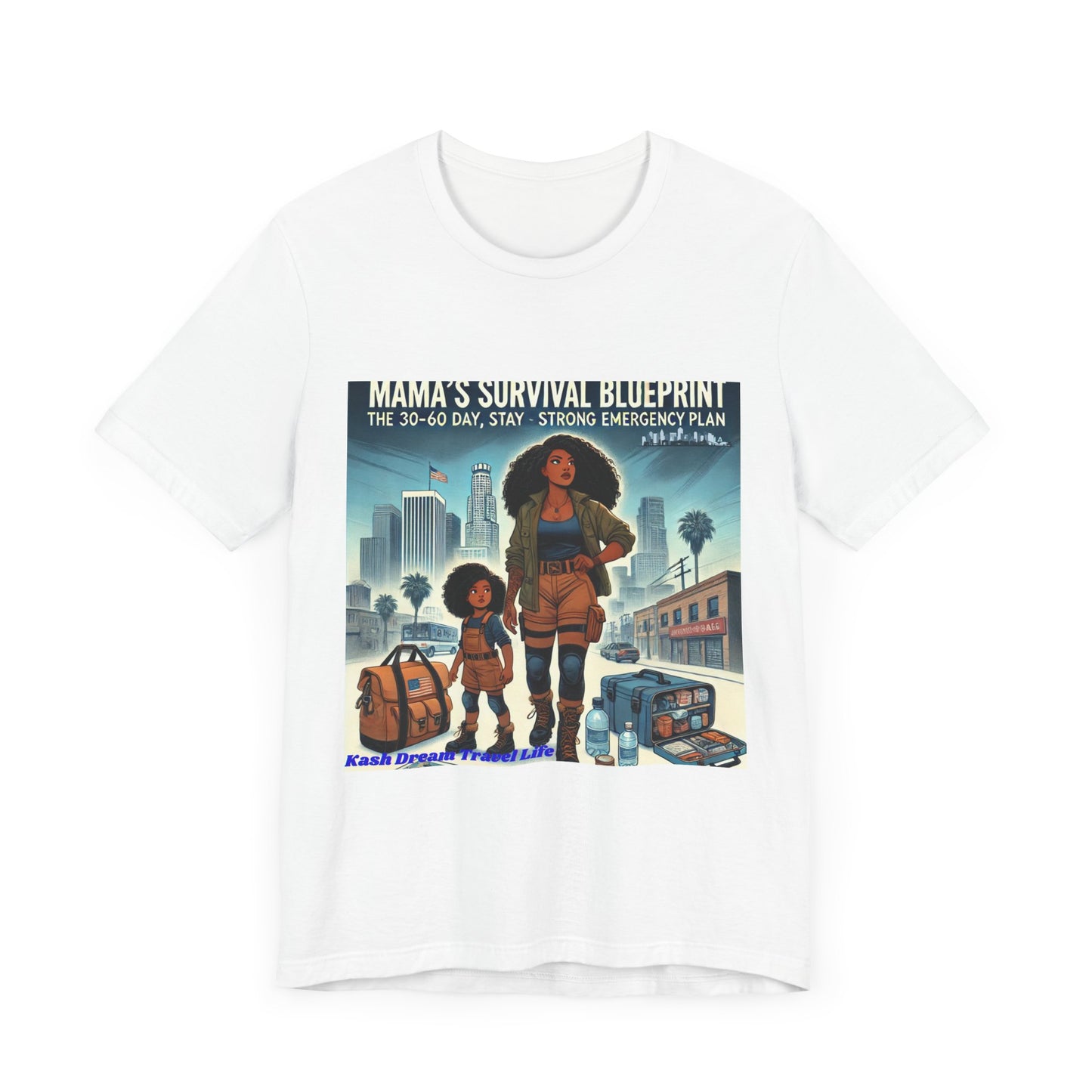 Mama's Survival Blueprint Unisex Tee - Embrace Preparedness and Adventure