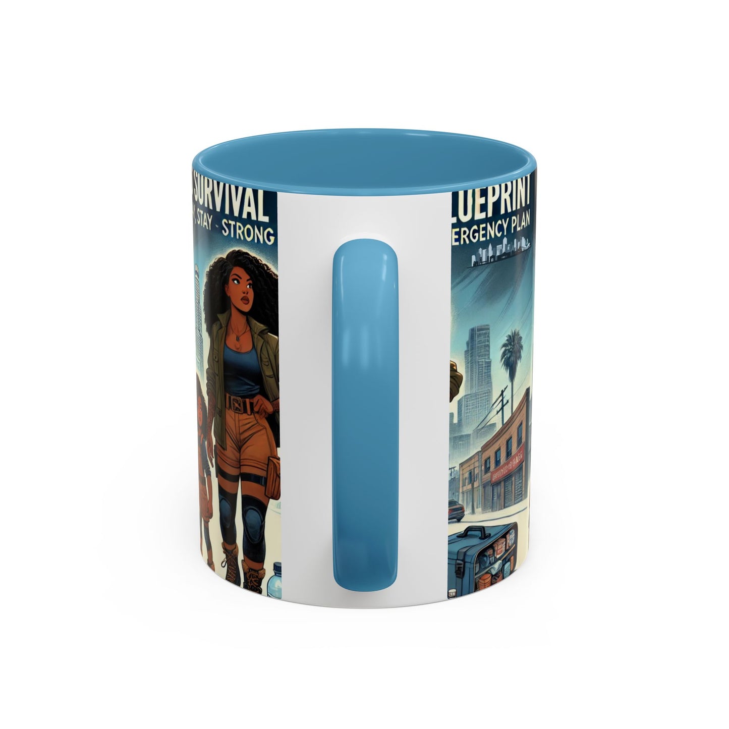 Empowerment Accent Coffee Mug - Survival Plan Design